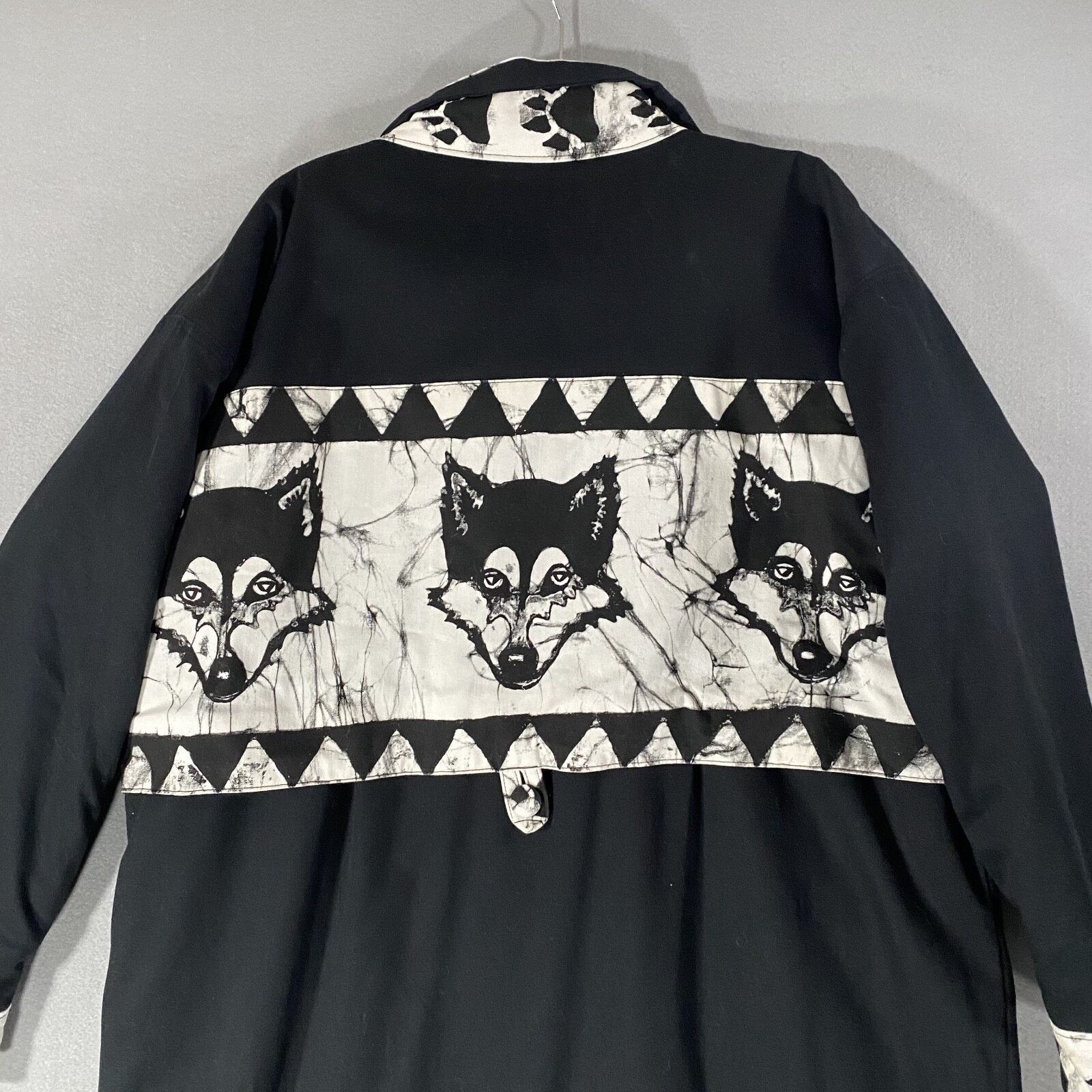 Other Vtg Wolf Wolves Babes In The Woods Trench Coat Jacket Large Size US L / EU 52-54 / 3 - 7 Thumbnail