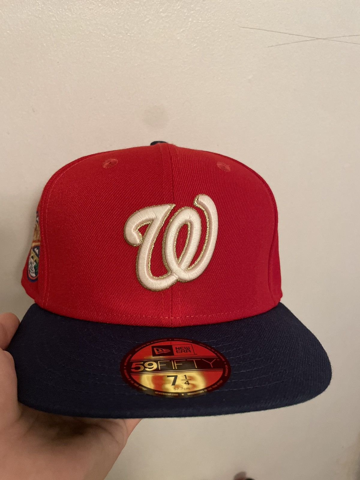 New Era Hat dreams Washington nationals Fred nats size 7 1/4 Brand Size ONE SIZE - 2 Thumbnail