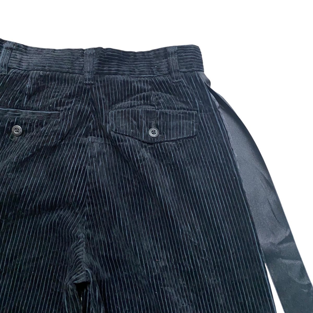 GU × Undercover GU UNDERCOVER Lace Corduroy Baggy Wide Leg Pants Size 26" / US 2 / IT 38 - 11 Thumbnail