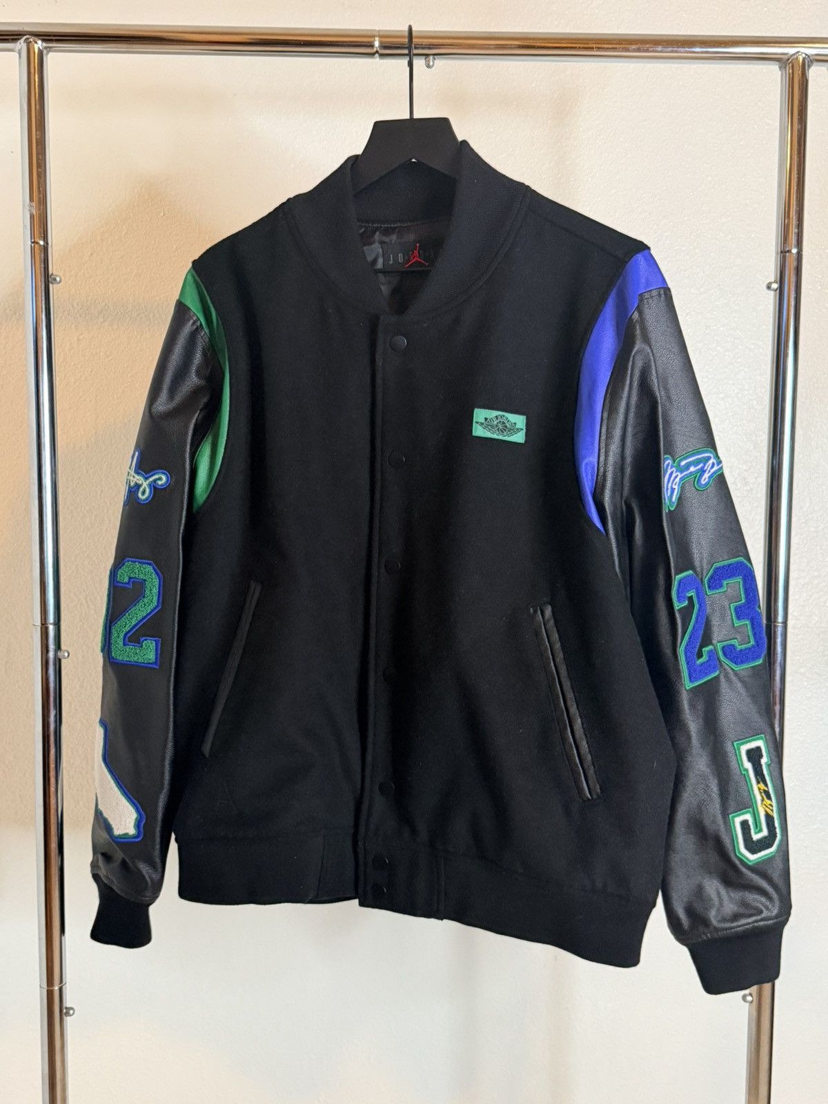 Jordan Brand Jordan x Aleali May Varsity Jacket Size US L / EU 52-54 / 3 - 1 Thumbnail