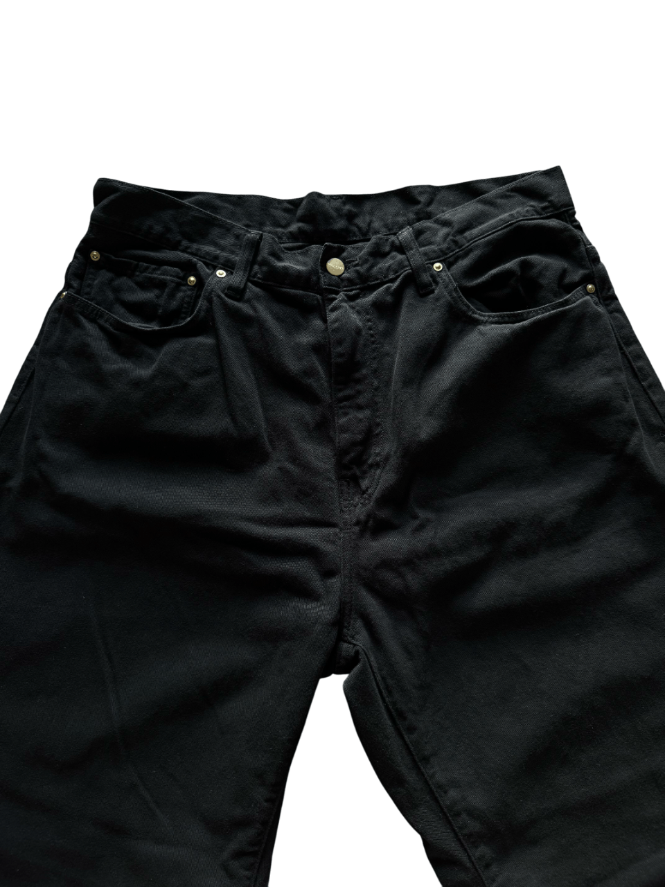 Carhartt Black Derby Jeans Size US 34 / EU 50 - 3 Thumbnail