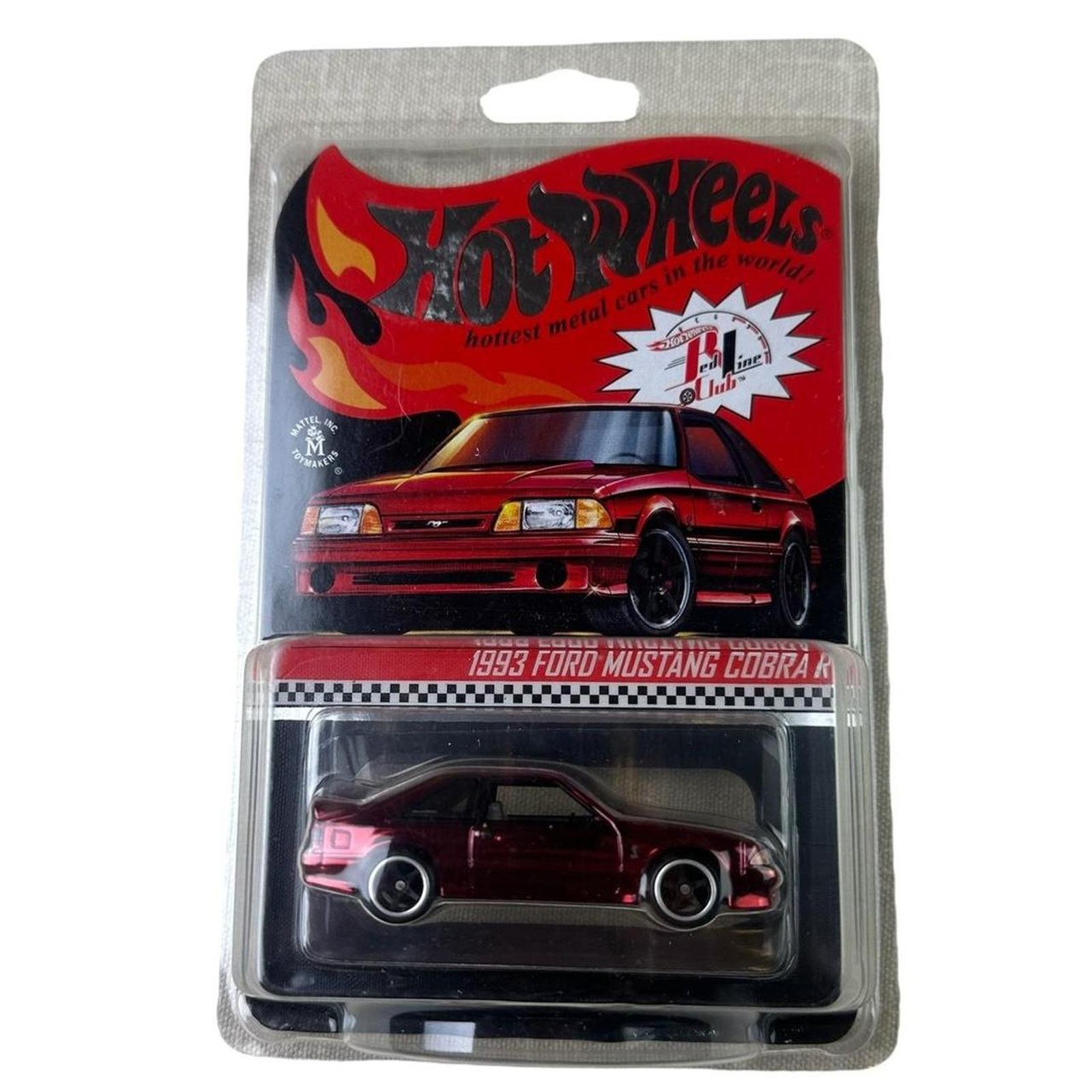 Other Hot Wheels Red Line Club Exclusive 1993 Ford Mustang Cobra R Size ONE SIZE - 1 Thumbnail