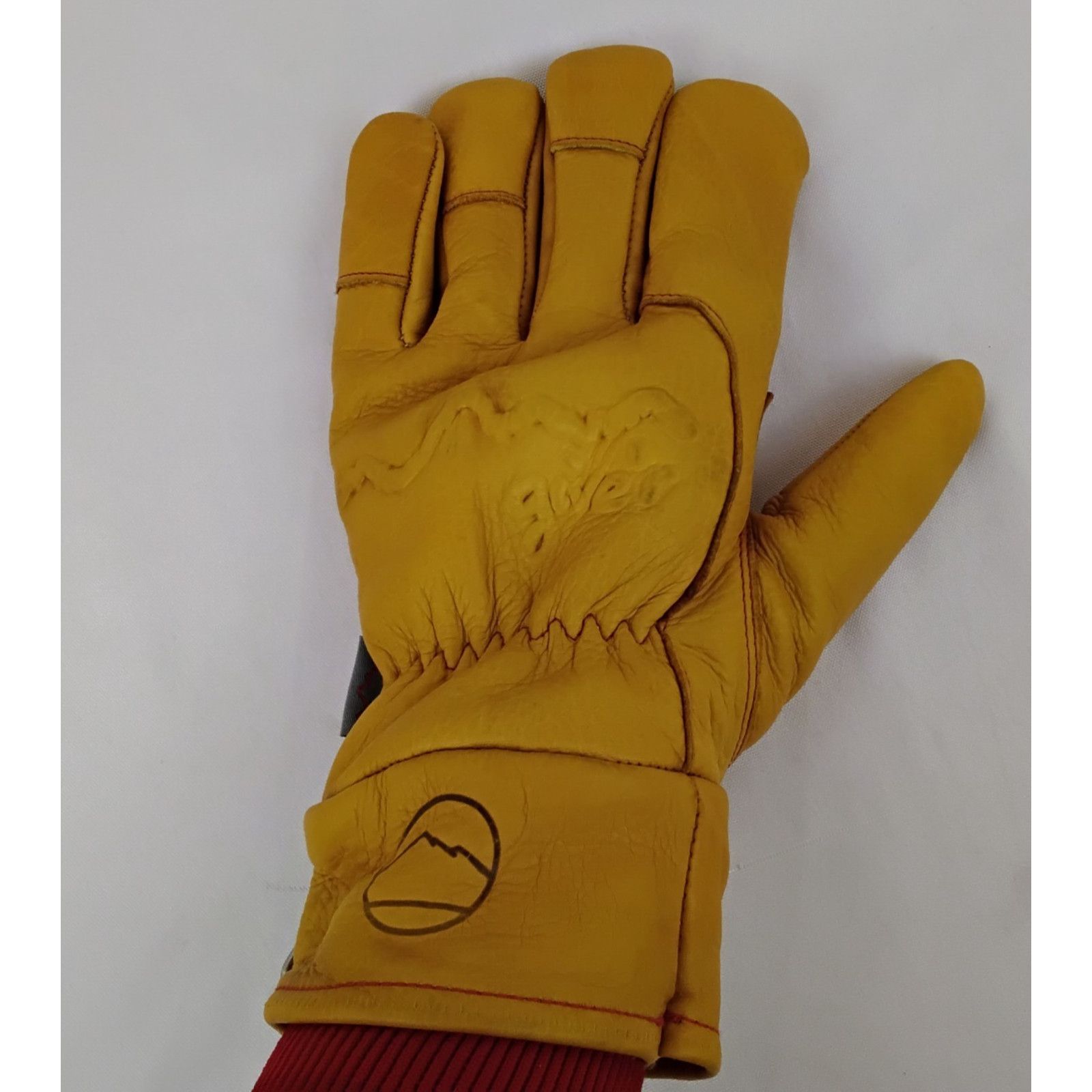 Other Give'r 4 Season Leather Work Gloves Size M Insulated Waxed Size ONE SIZE - 9 Thumbnail