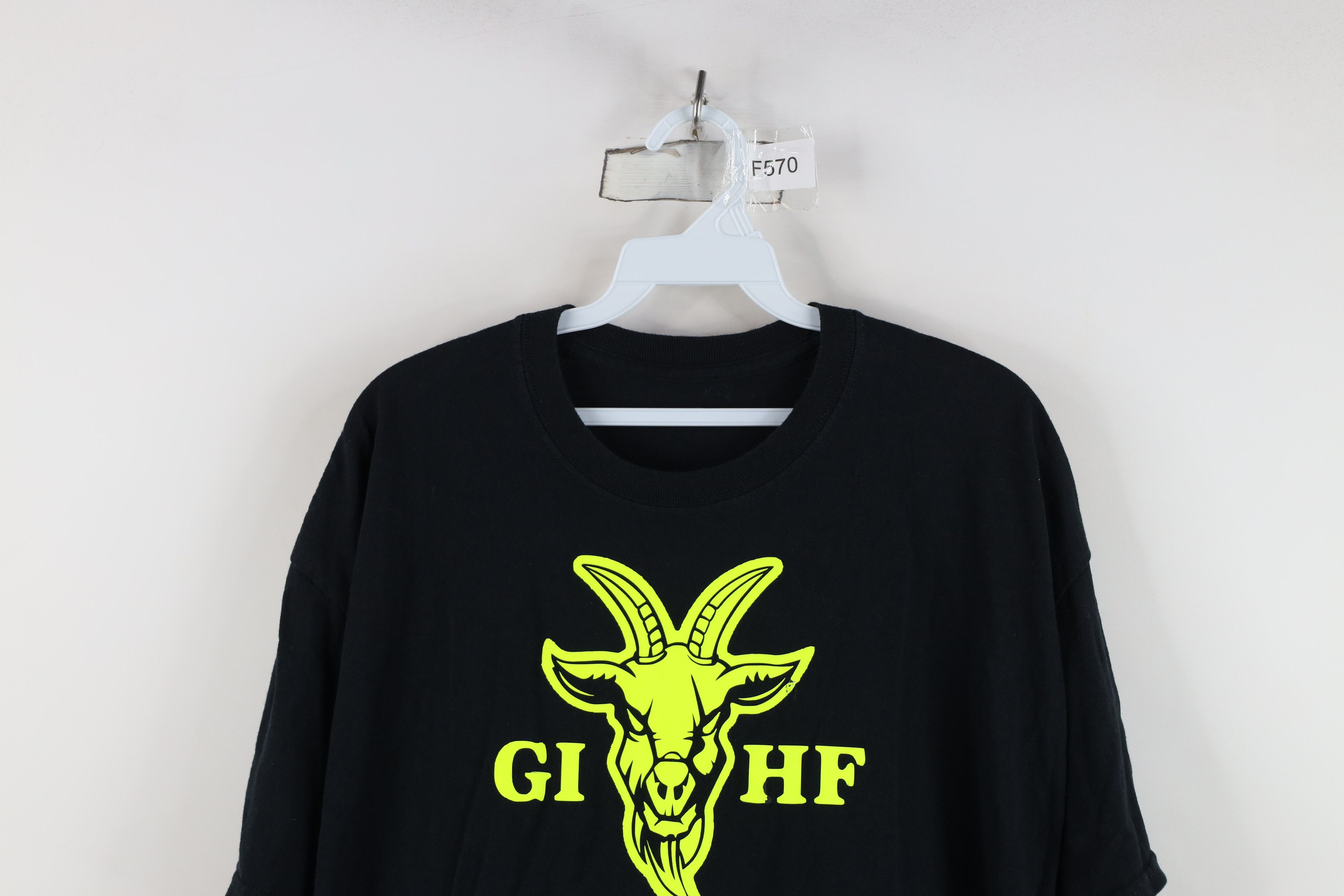 Vintage Streetwear Rodriguez GIHF Goat In Human Form Rap T-Shirt Size US XL / EU 56 / 4 - 2 Thumbnail