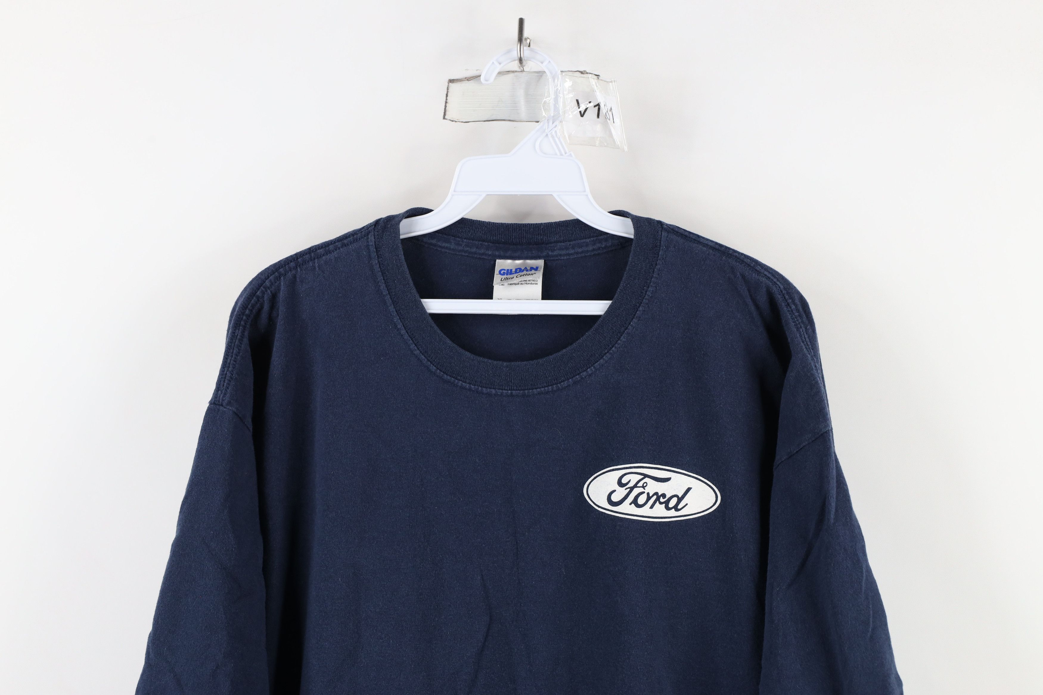 Vintage Vintage Y2K Ford Motor Company Cobra GT T-Shirt Blue Size US XL / EU 56 / 4 - 2 Thumbnail