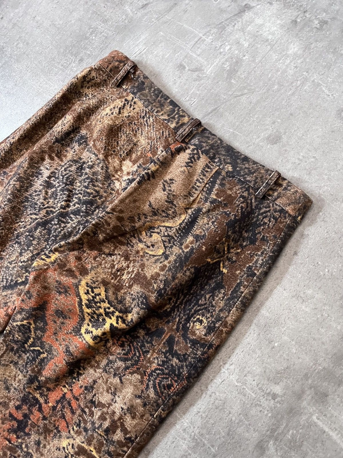 Roberto Cavalli Roberto Cavalli velvet pants 2000s Size 28" / US 6 / IT 42 - 8 Thumbnail