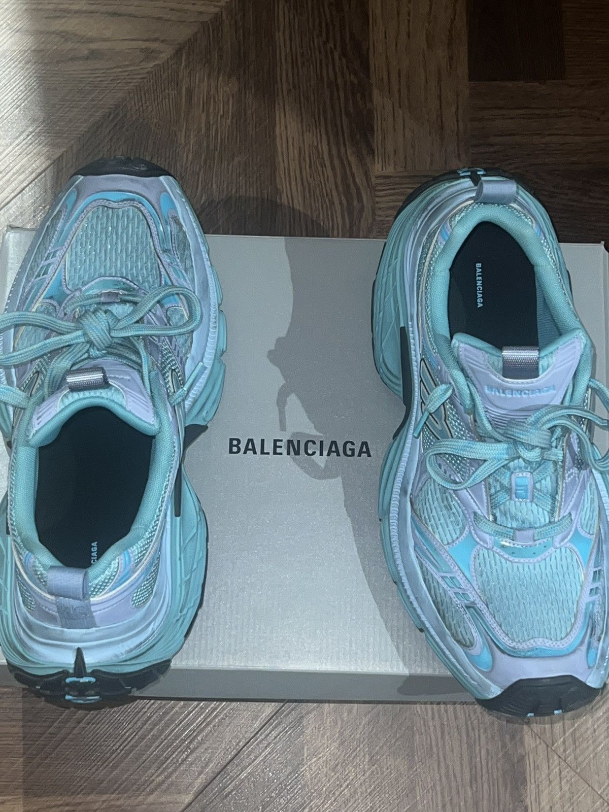 Balenciaga Balenciaga 6XL blue sneakers Size US 13 / EU 46 - 1 Thumbnail