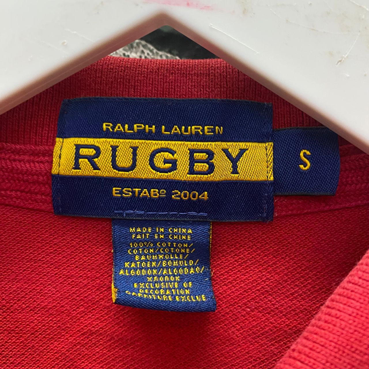 Ralph Lauren 💥Best Offer💥Vintage Ralph Lauren Rugby Polo Shirt Size US S / EU 44-46 / 1 - 13 Thumbnail