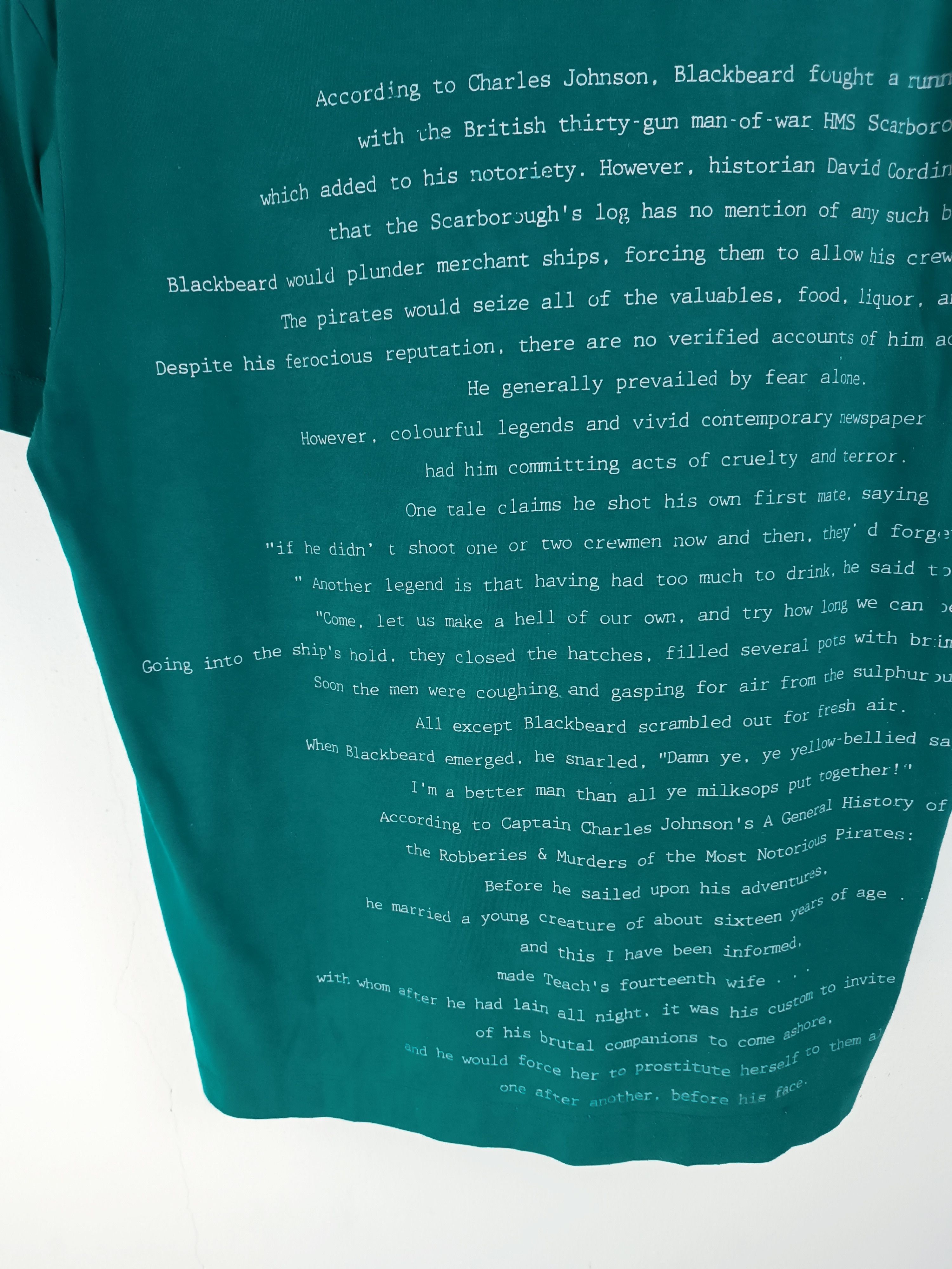 PPFM VINTAGE PPFM CHARLES JOHNSON BLACKBEART STORY VERY RARE V Ts Size US M / EU 48-50 / 2 - 12 Thumbnail