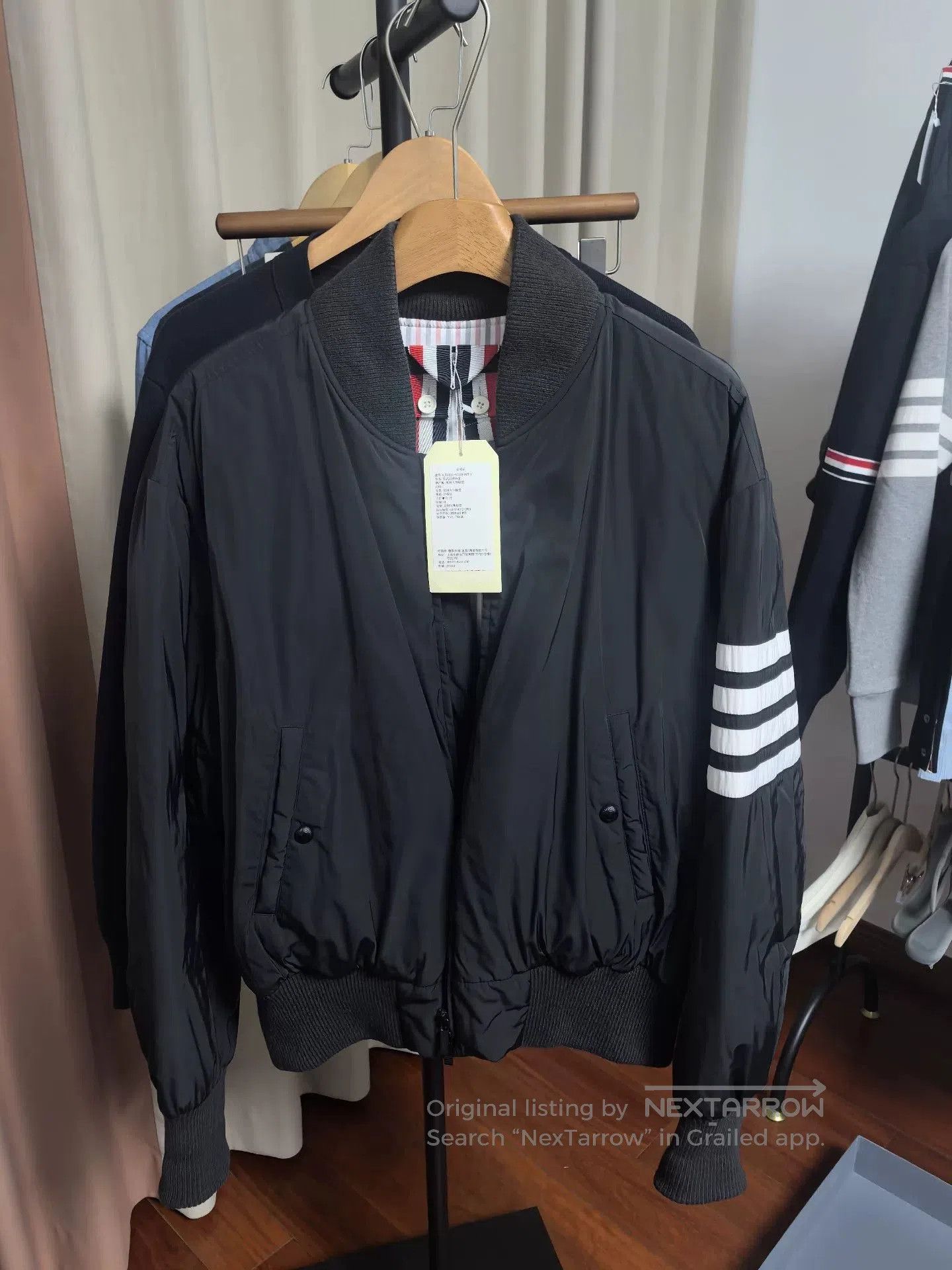 Thom Browne thom browne black down jacket for men. Size US M / EU 48-50 / 2 - 1 Thumbnail