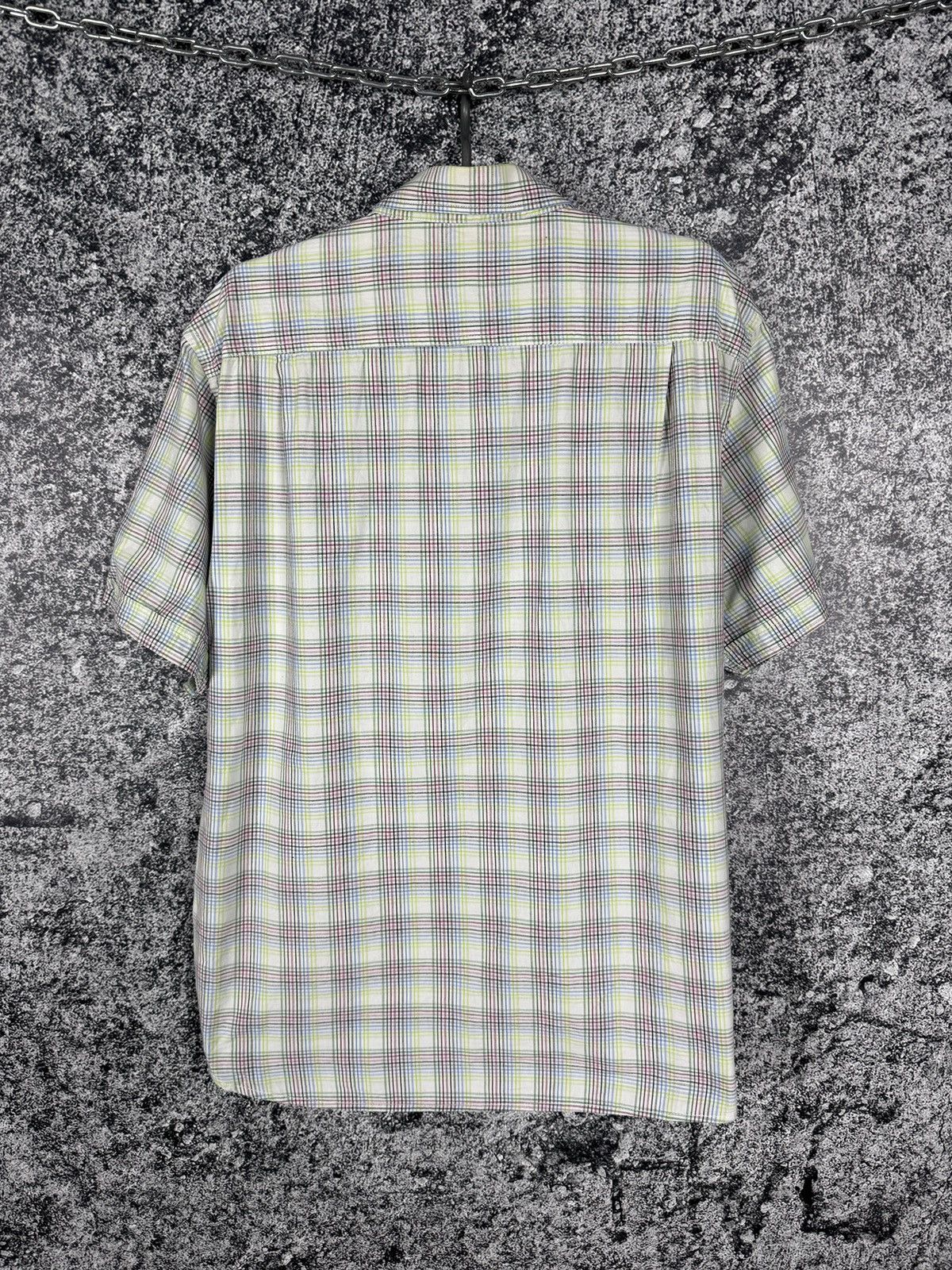 Paul Smith Men’s Paul Smith Short Sleeve Plaid Shirt Button Up Size L Size US L / EU 52-54 / 3 - 11 Thumbnail