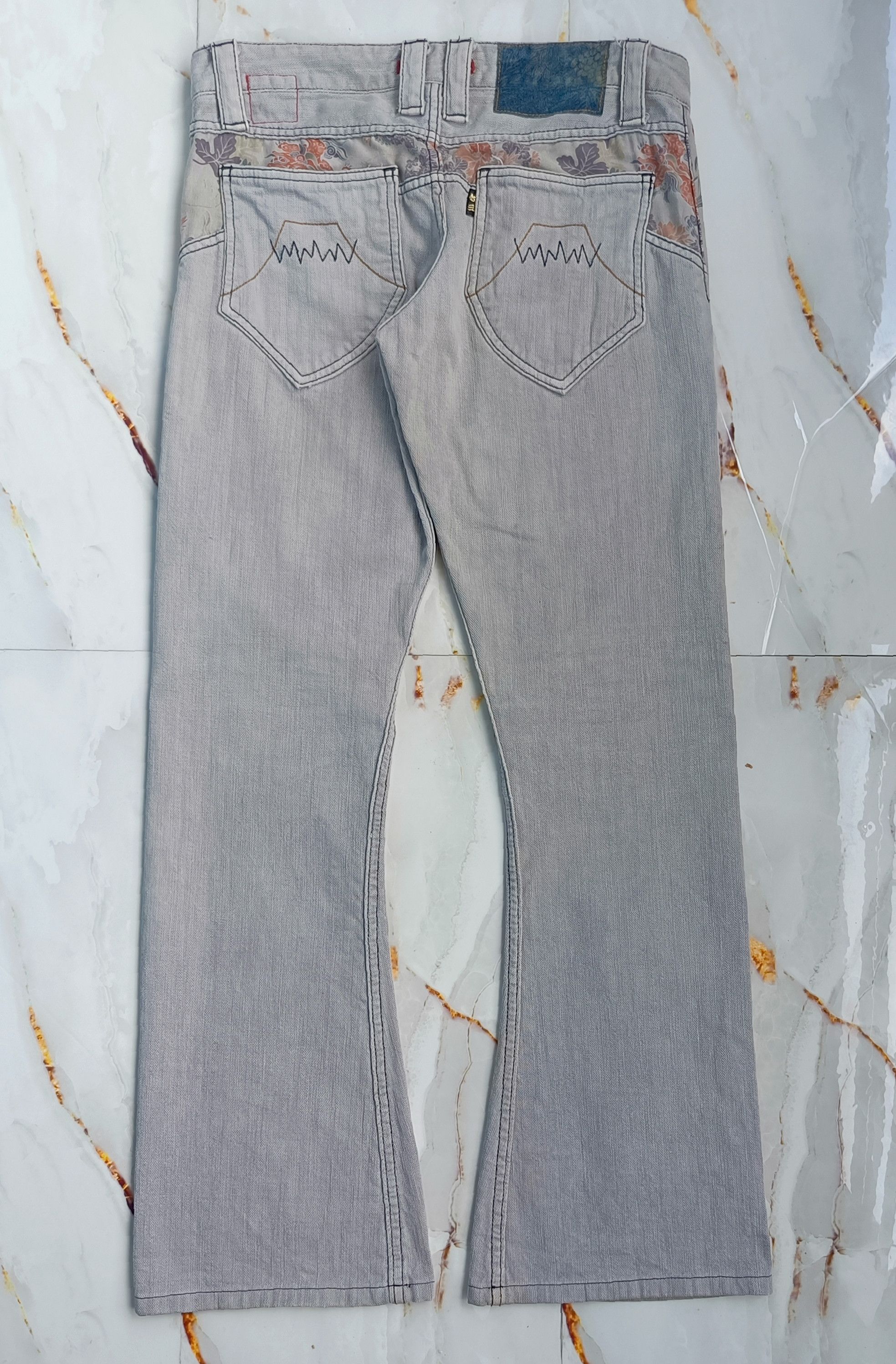 Kapital *RARE Japanese Bootcut Flare Denim Jeans Size 32 Size US 32 / EU 48 - 2 Thumbnail