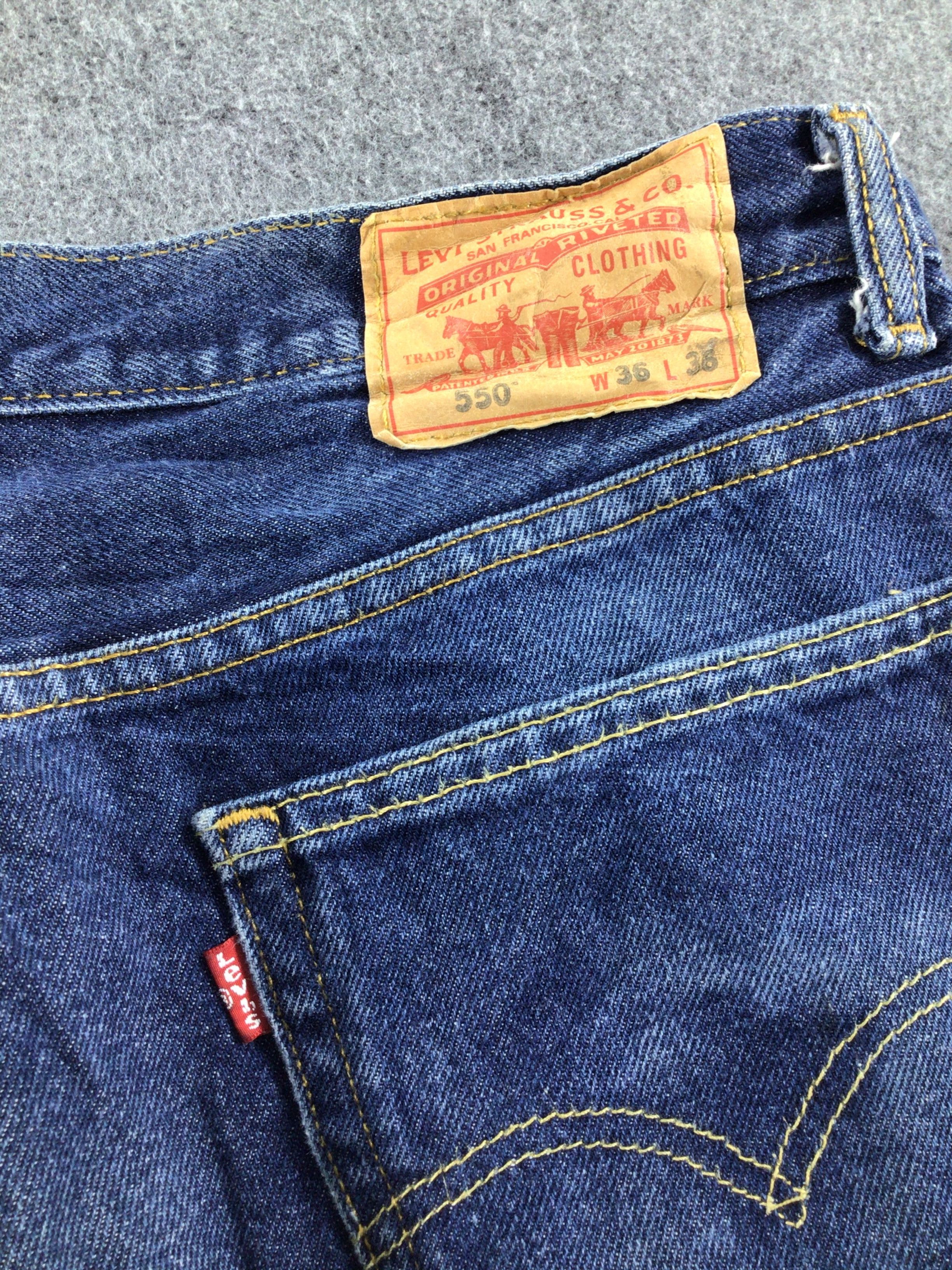 Levi's Vintage Levis 550 Jeans-J457 Size US 36 / EU 52 - 5 Thumbnail