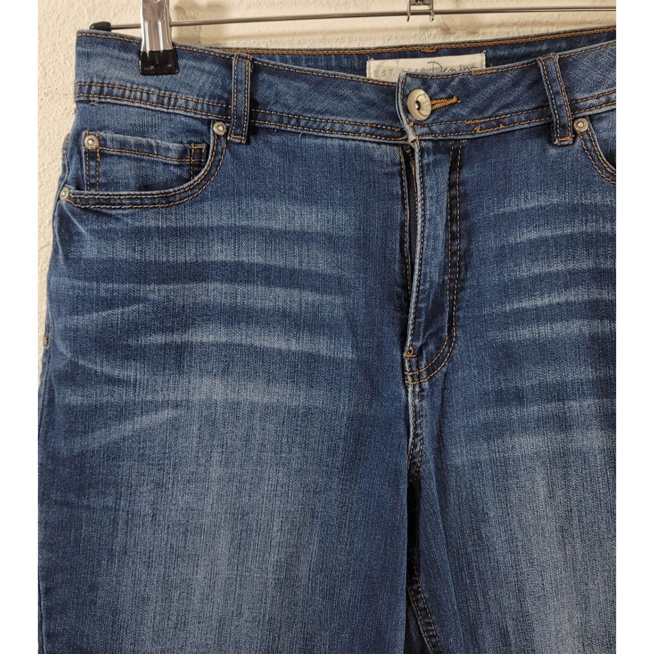 Other Cato Blue Light Washed Classic Denim Bermuda Shorts 12 Size 34" / US 12 / IT 48 - 5 Thumbnail