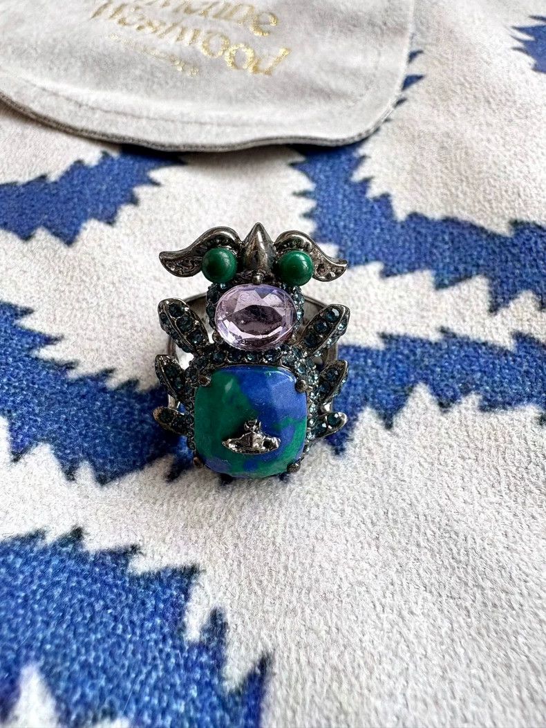 Vivienne Westwood Vivienne Westwood Vintage insect turquoise ring Size ONE SIZE - 2 Thumbnail