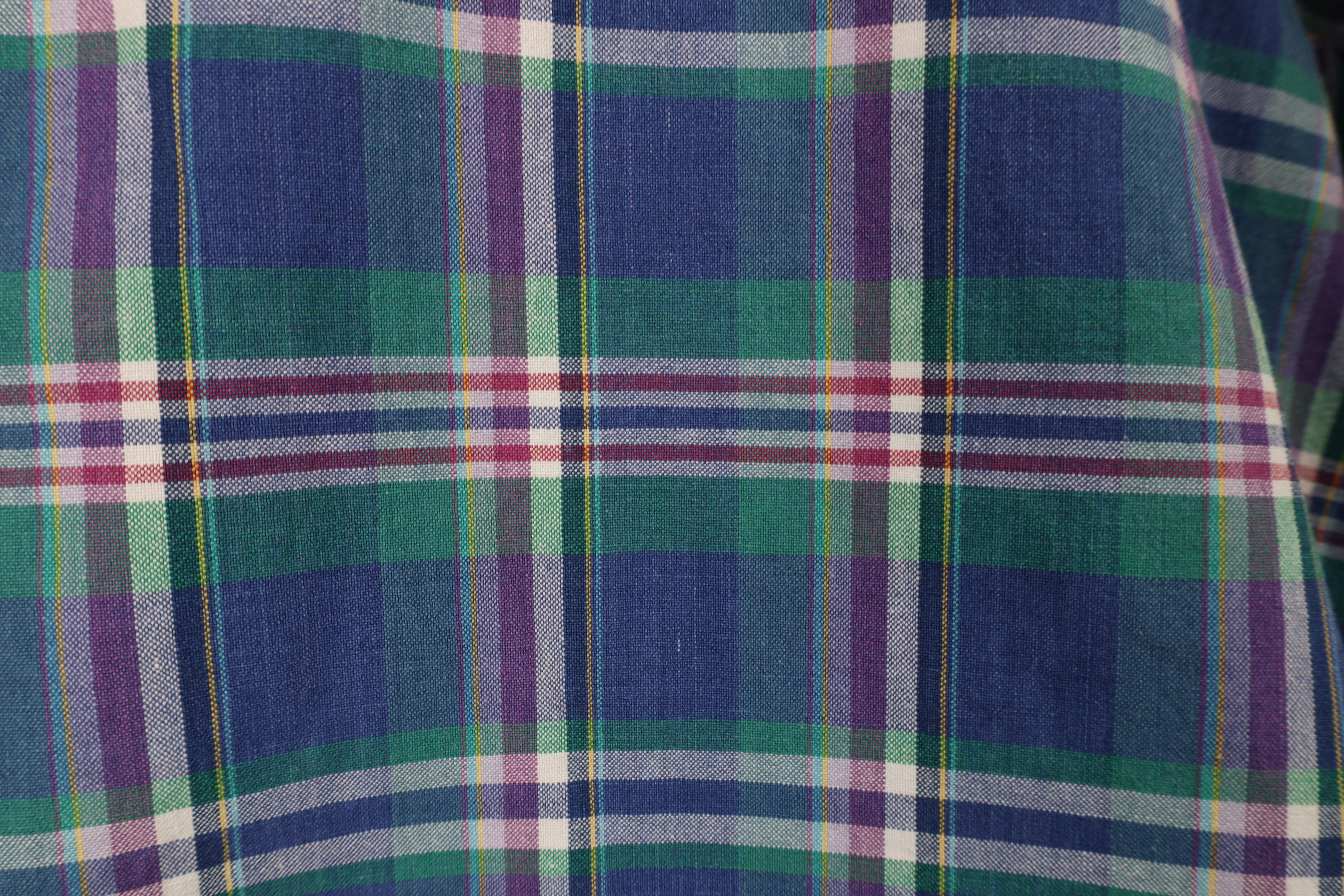 Ralph Lauren × Vintage Vintage 90s Ralph Lauren Madras Plaid Button Down Shirt Size US XL / EU 56 / 4 - 6 Thumbnail