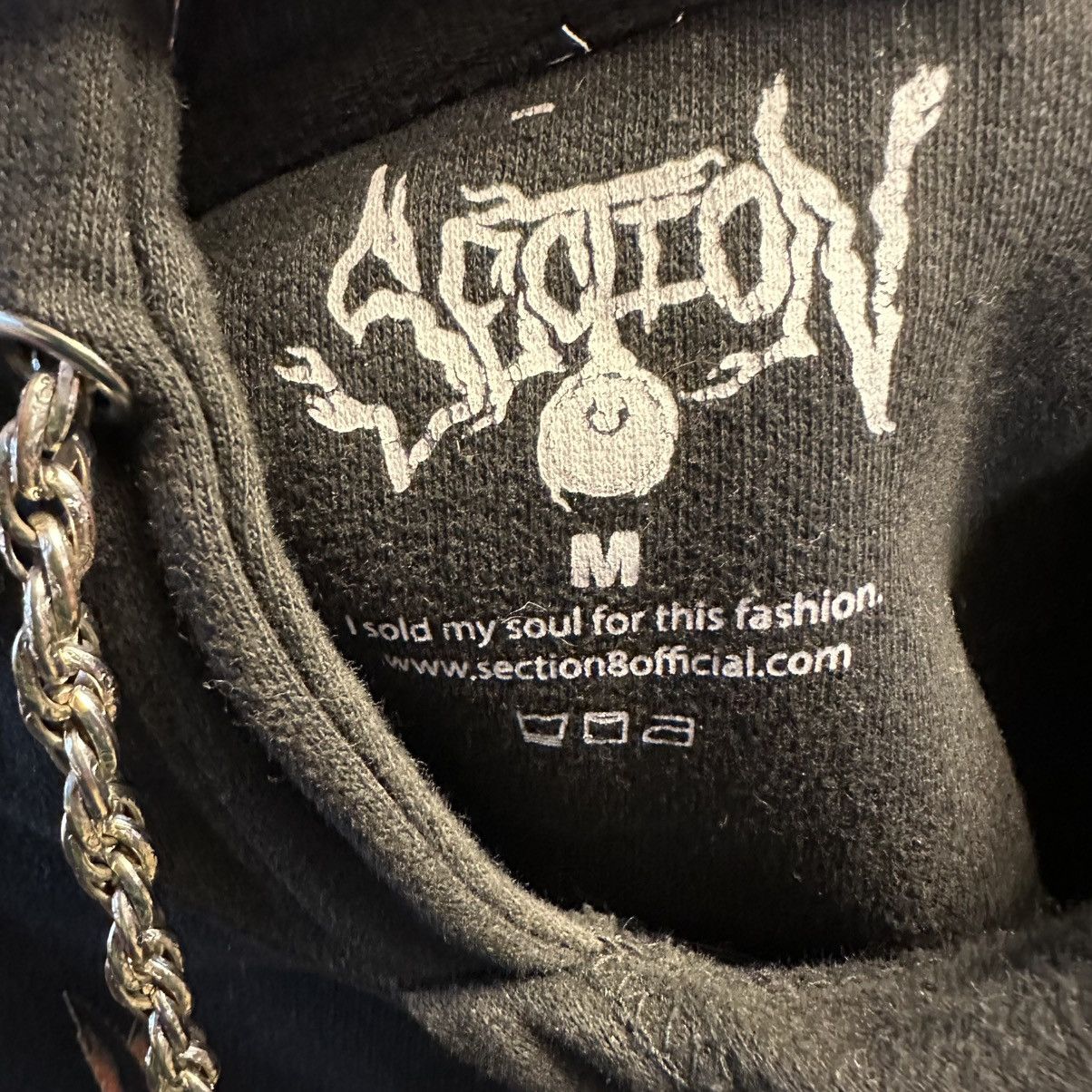 Section 8 Section 8: 3 Headed Doberman Chain Hoodie Size US M / EU 48-50 / 2 - 5 Thumbnail
