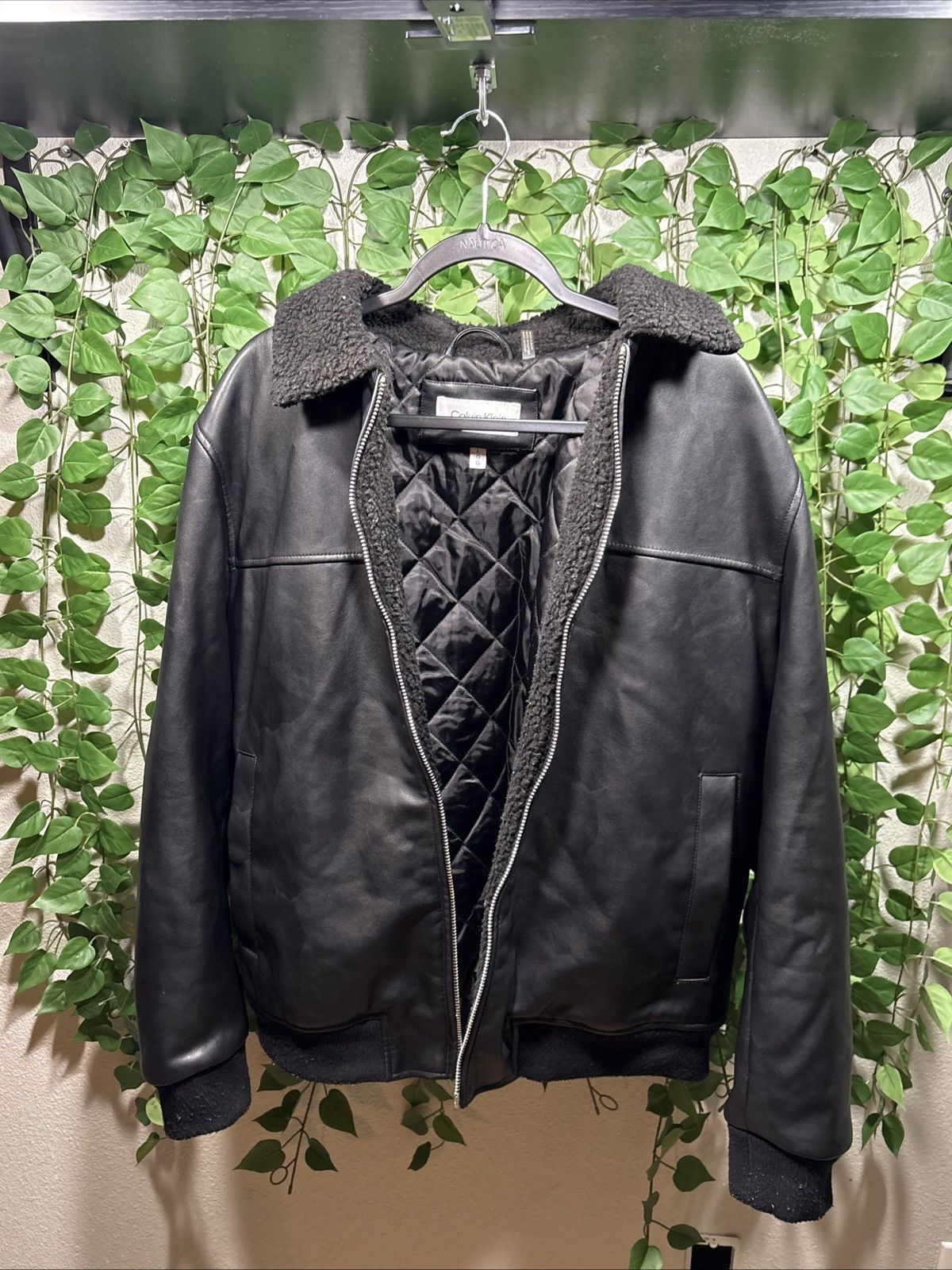 Calvin Klein Calvin Klein Leather jacket Men’s Large Size US L / EU 52-54 / 3 - 2 Thumbnail