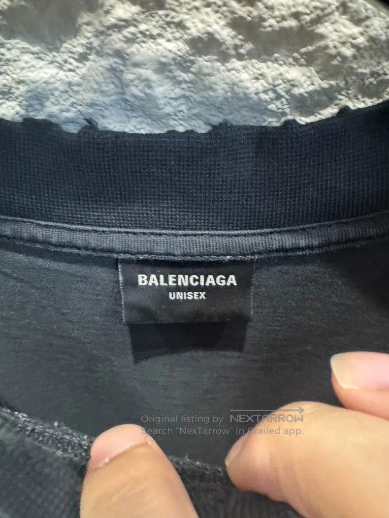 Balenciaga Balenciaga SS24 Logo Print Short Sleeve T. Size US M / EU 48-50 / 2 - 3 Thumbnail