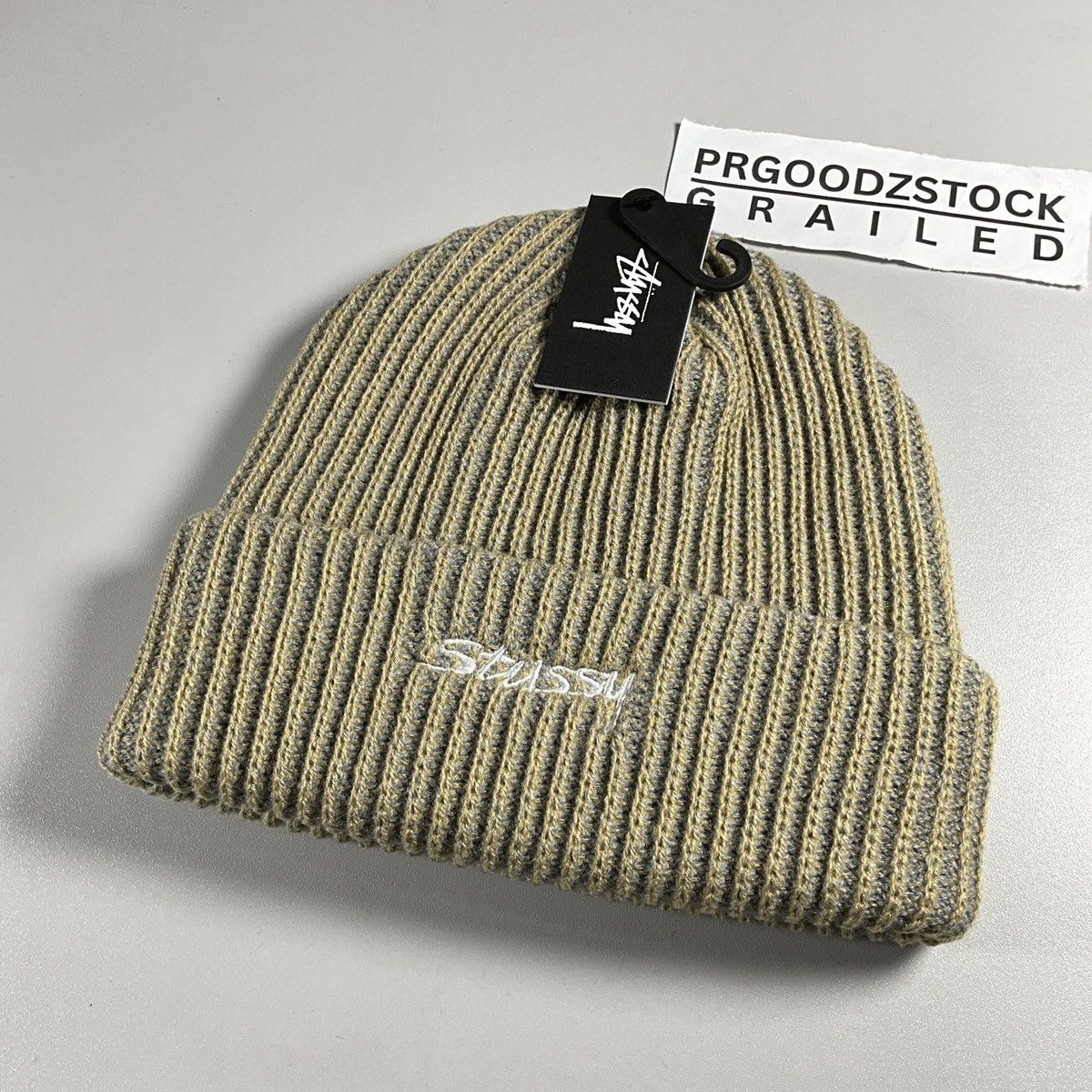 Other Stussy cuff beanie - tan Size ONE SIZE - 2 Thumbnail