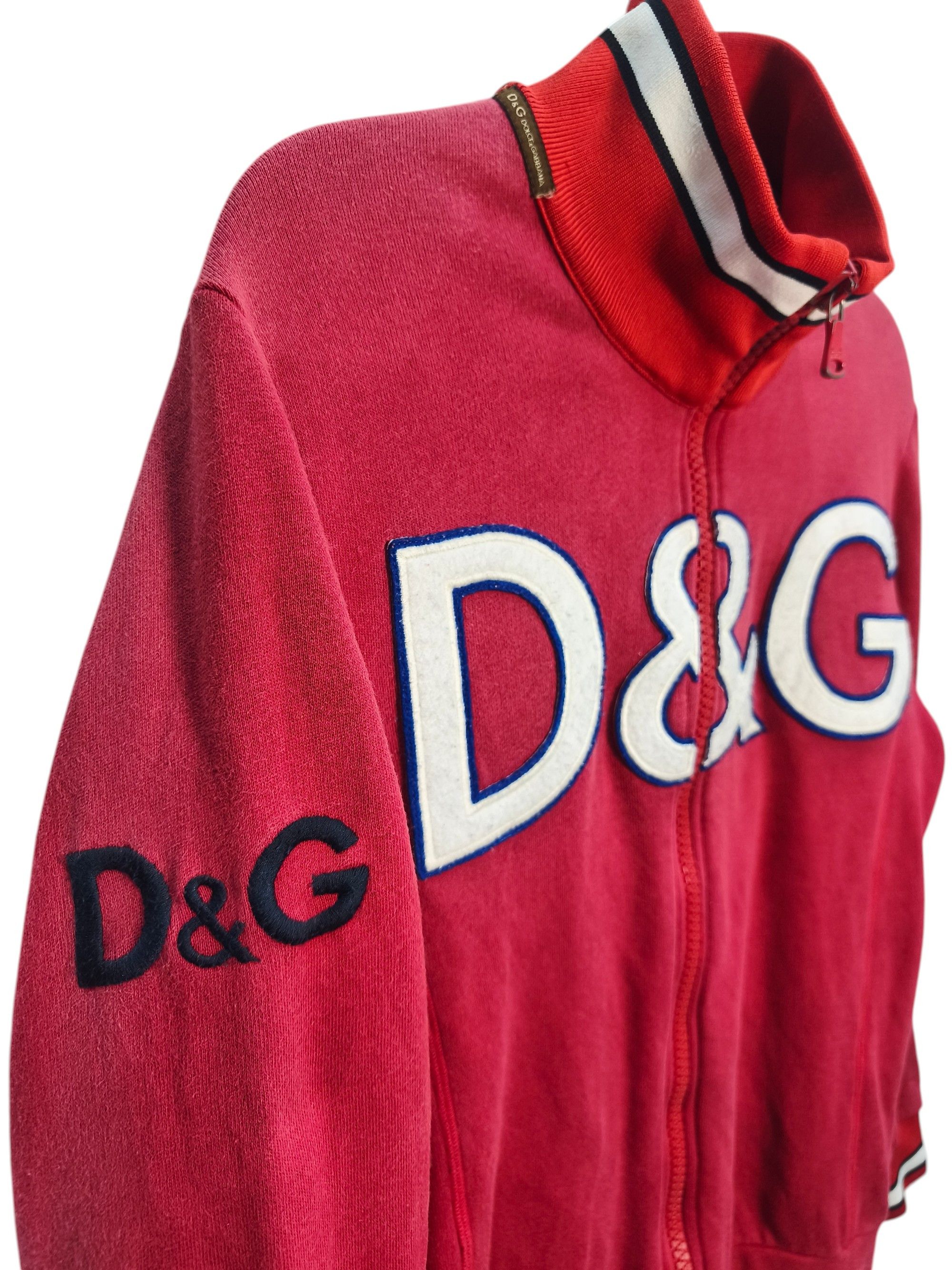 Dolce & Gabbana D&G Big Logo Zip-up Jacket Size S / US 4 / IT 40 - 4 Thumbnail