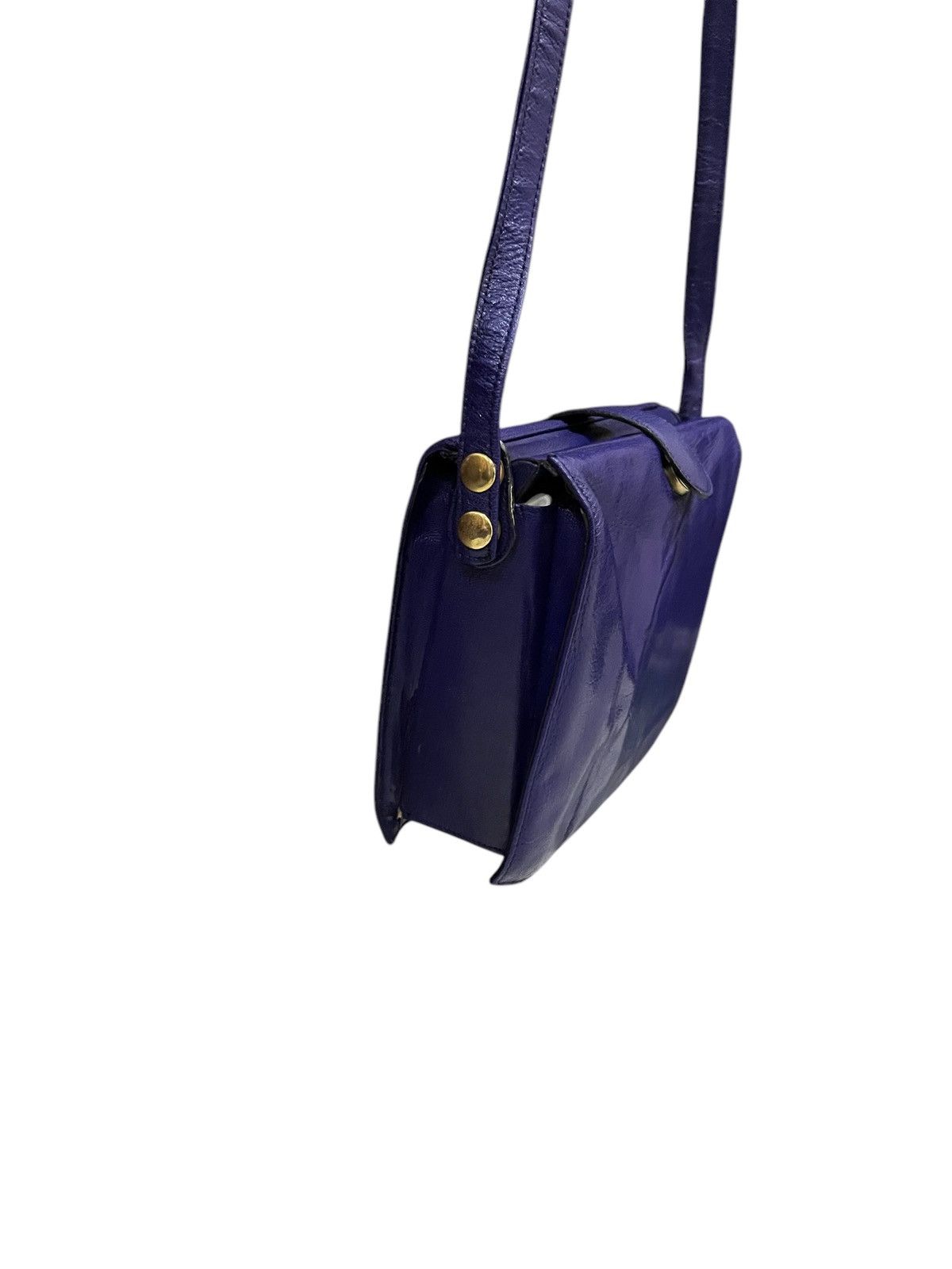 Leather × Vintage LA BAGAGERIE JEAN MARLAIX vintage leather bag Size ONE SIZE - 4 Thumbnail