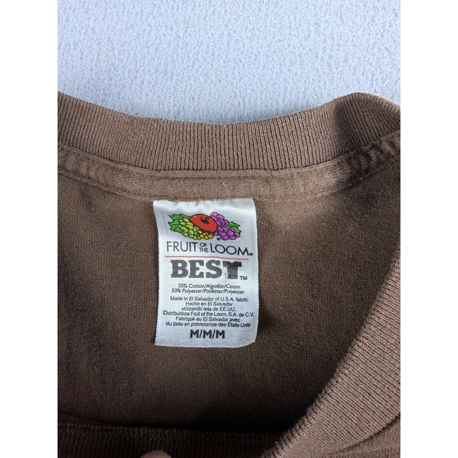 Fruit Of The Loom VINTAGE Dolly Parton Shirt Womens Medium Brown Short Sleeve Dollywood Music Y2K Size M / US 6-8 / IT 42-44 - 3 Thumbnail