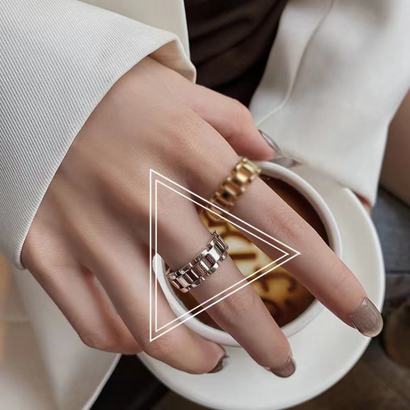 Jewelry Matchless Jewelry Rings Open Size Chrome Ring (Size 7-13) Size ONE SIZE - 6 Thumbnail