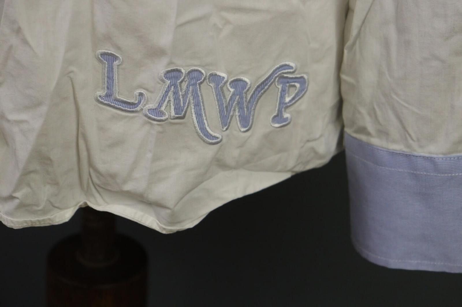 La Martina La Martina Buenos Aires White Cotton Collar Shirt Size L Size US L / EU 52-54 / 3 - 5 Thumbnail
