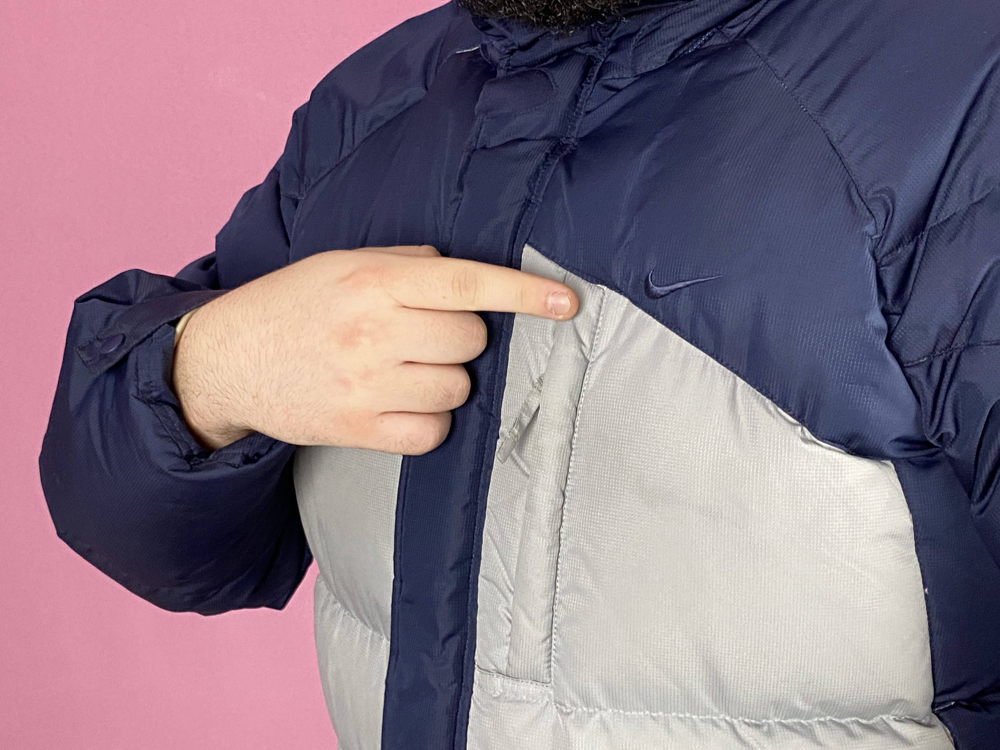 Nike × Vintage Y2k Nike Vintage Men's Puffer Jacket - M Size US M / EU 48-50 / 2 - 3 Thumbnail