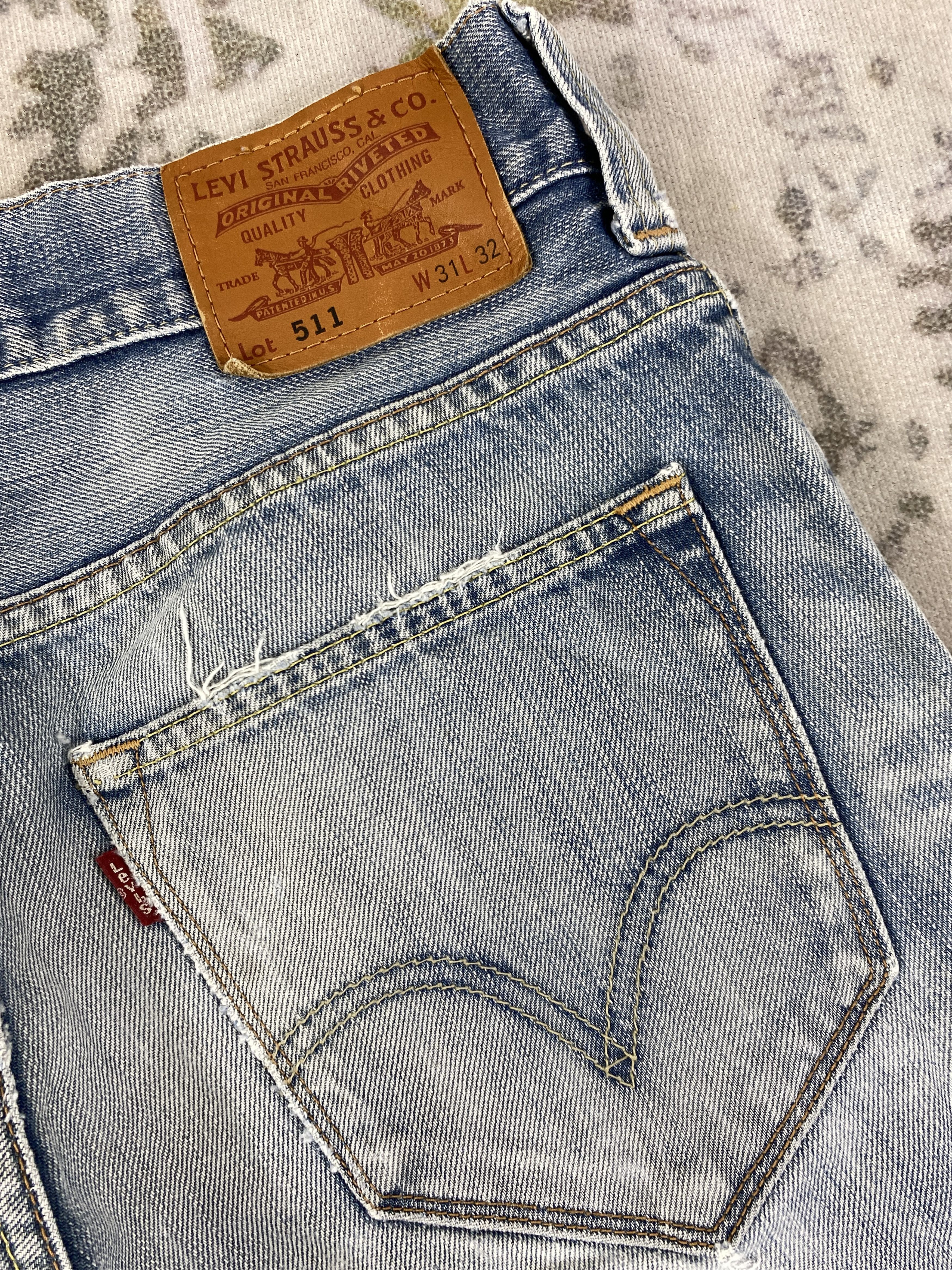 Levi's Vintage Levis 511 Jeans hysteric style 32x31.5 - JN 2932 Size US 32 / EU 48 - 14 Thumbnail