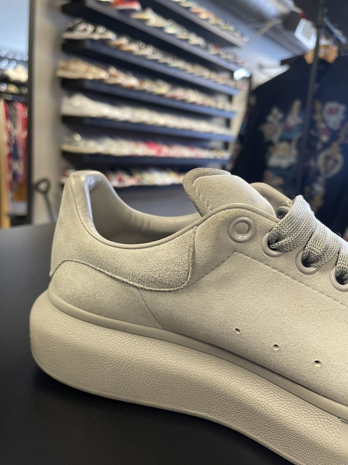 Alexander McQueen Size 8US/41EU - Alexander McQueen Oversized 'Cool Grey” Size US 8 / EU 41 - 8 Thumbnail