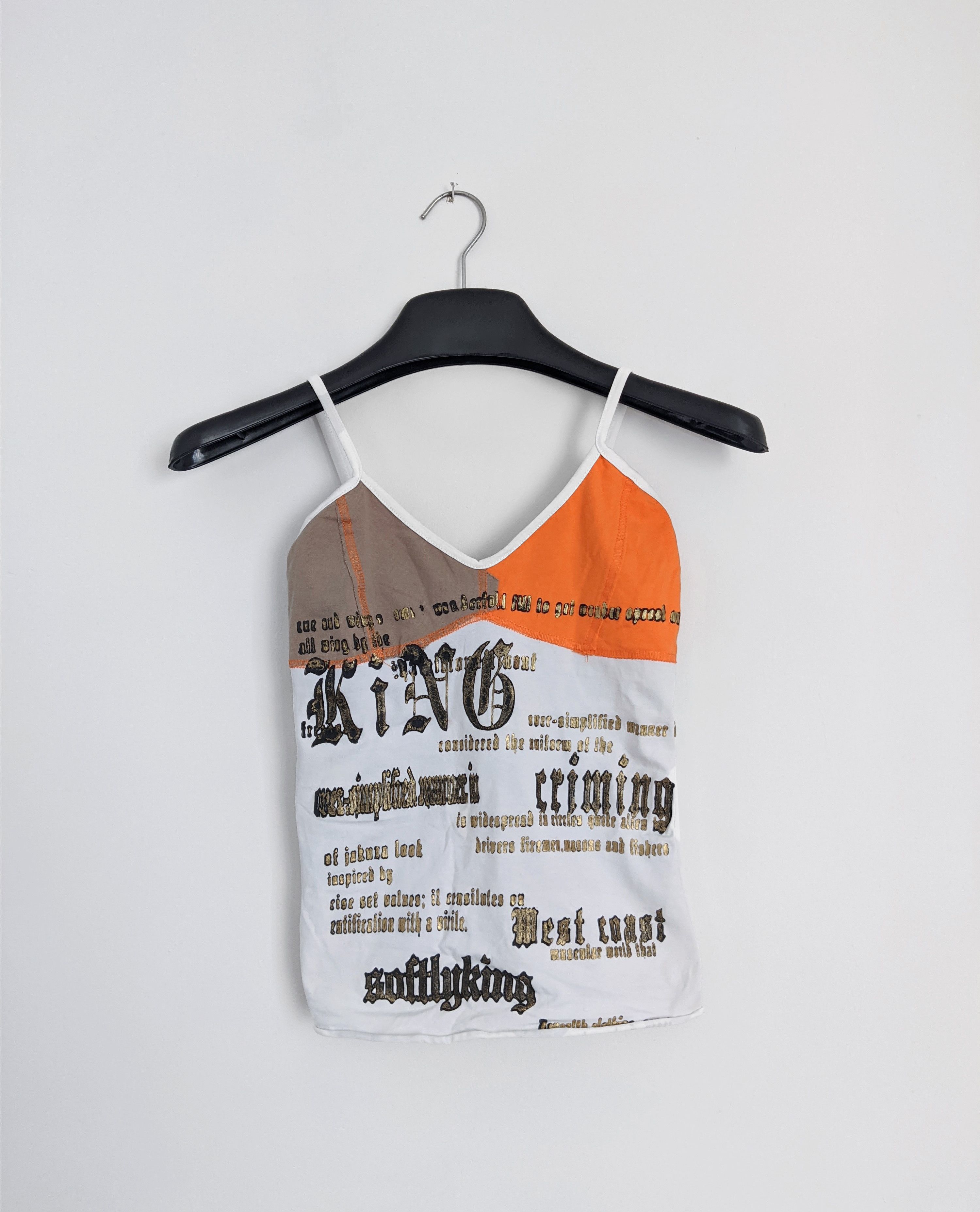 Hysteric Glamour Vintage tank top japanese y2k jean paul galtier style Size M / US 6-8 / IT 42-44 - 1 Thumbnail