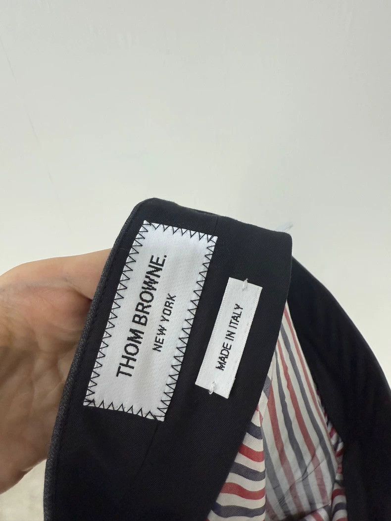 Thom Browne Thom Browne A gray pleated half-length dress Size 26" / US 2 / IT 38 - 5 Thumbnail
