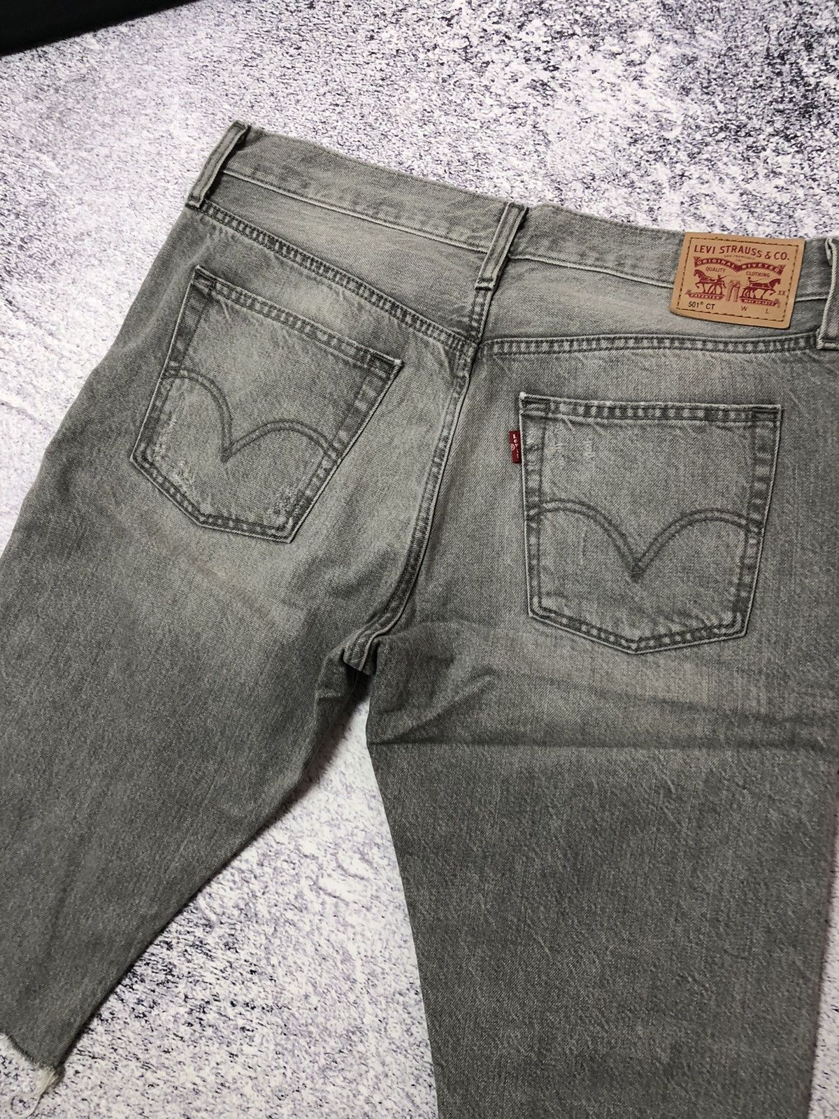 Levi's Vintage men’s shirt jeans Levi’s 501 y2k rare usa Size US 27 - 6 Thumbnail