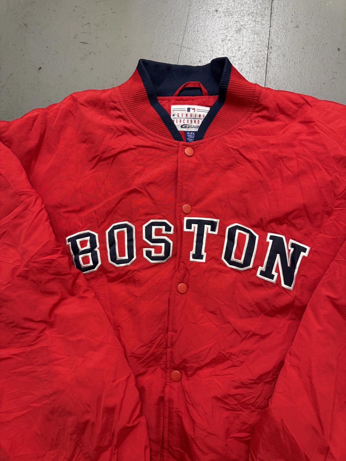 Starter Vintage Boston Red Sox Starter Jacket - Classic Red Size US XL / EU 56 / 4 - 3 Thumbnail