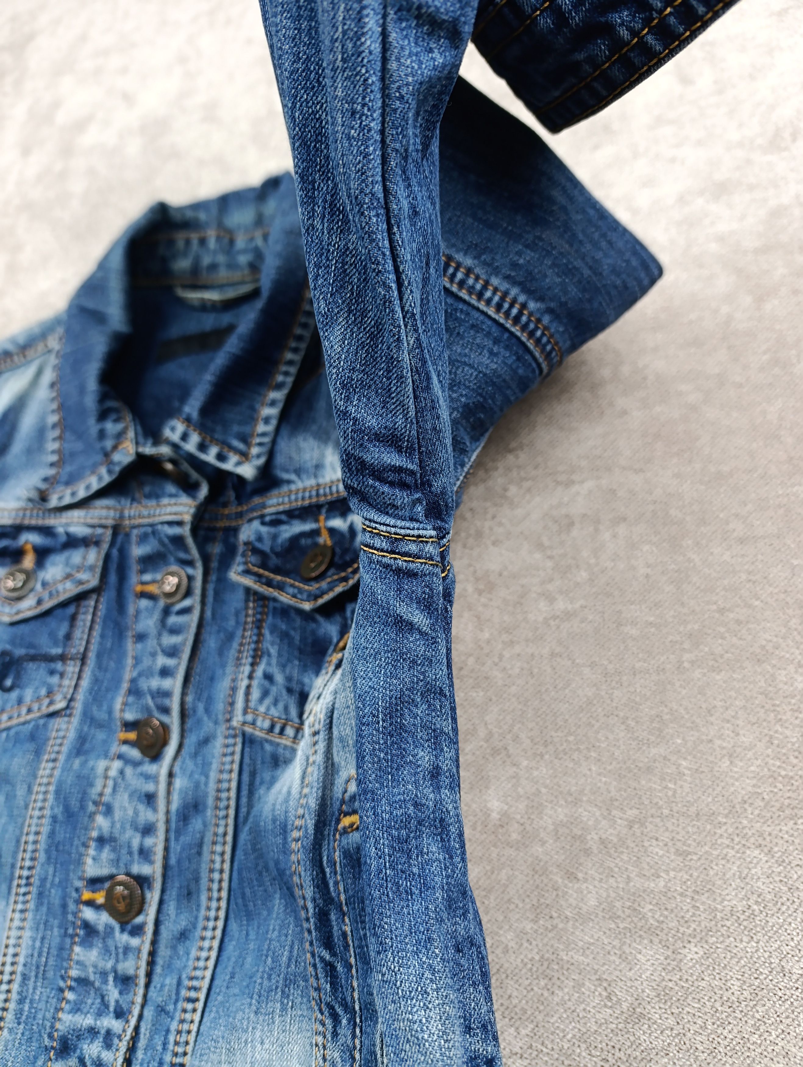 Just Cavalli Just Roberto Cavalli Vintage Womens Cropped Denim Jacket Size L / US 10 / IT 46 - 5 Thumbnail