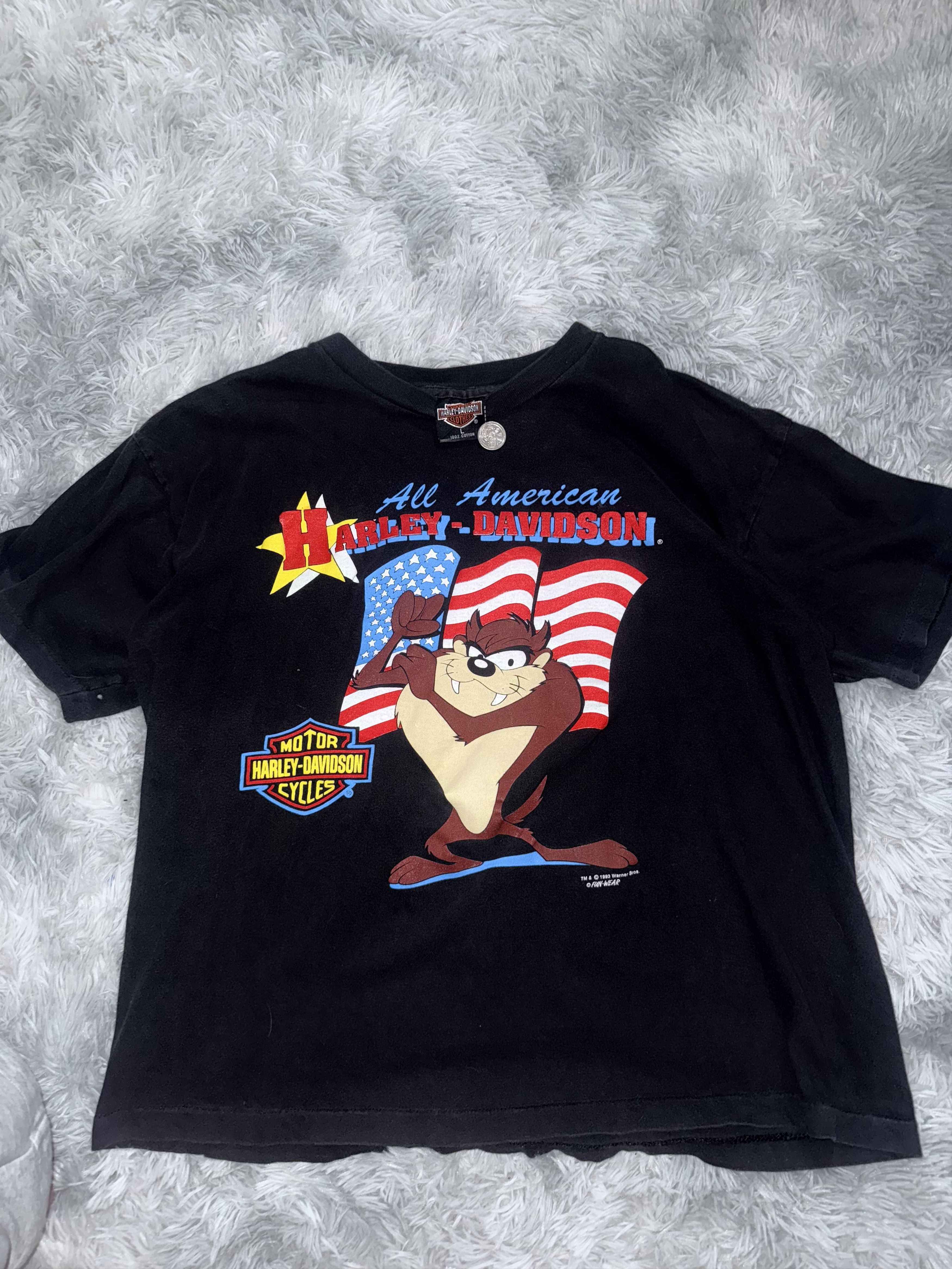 Harley Davidson 1993 Harley Taz GRAIL Size US L / EU 52-54 / 3 - 1 Thumbnail