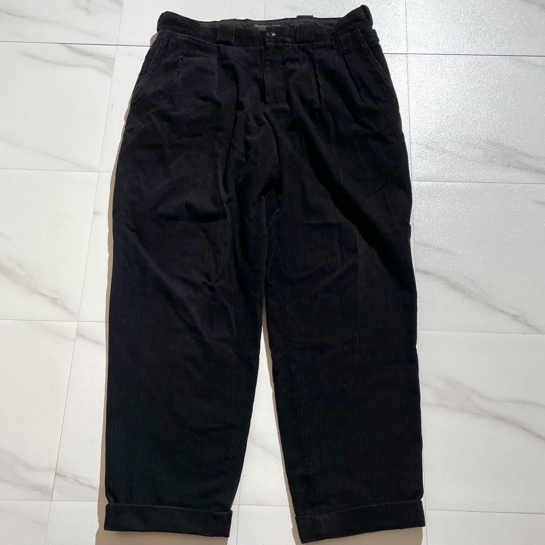 Yohji Yamamoto REGULATION Yohji Yamamoto POUR HOMME 17AW Tapered Slacks Pants Black Size 3 Size US 32 / EU 48 - 1 Thumbnail