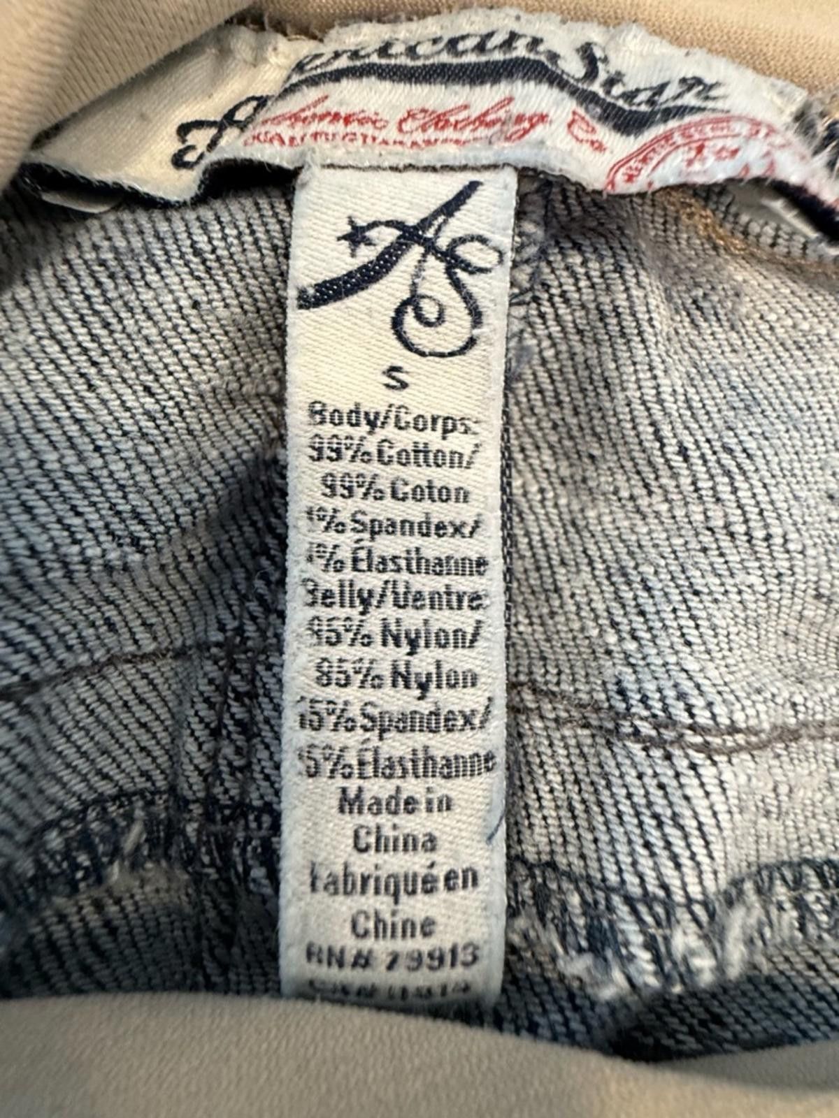 Other American Star maternity jeans embellished pockets SZ SM Size 28" / US 6 / IT 42 - 3 Thumbnail