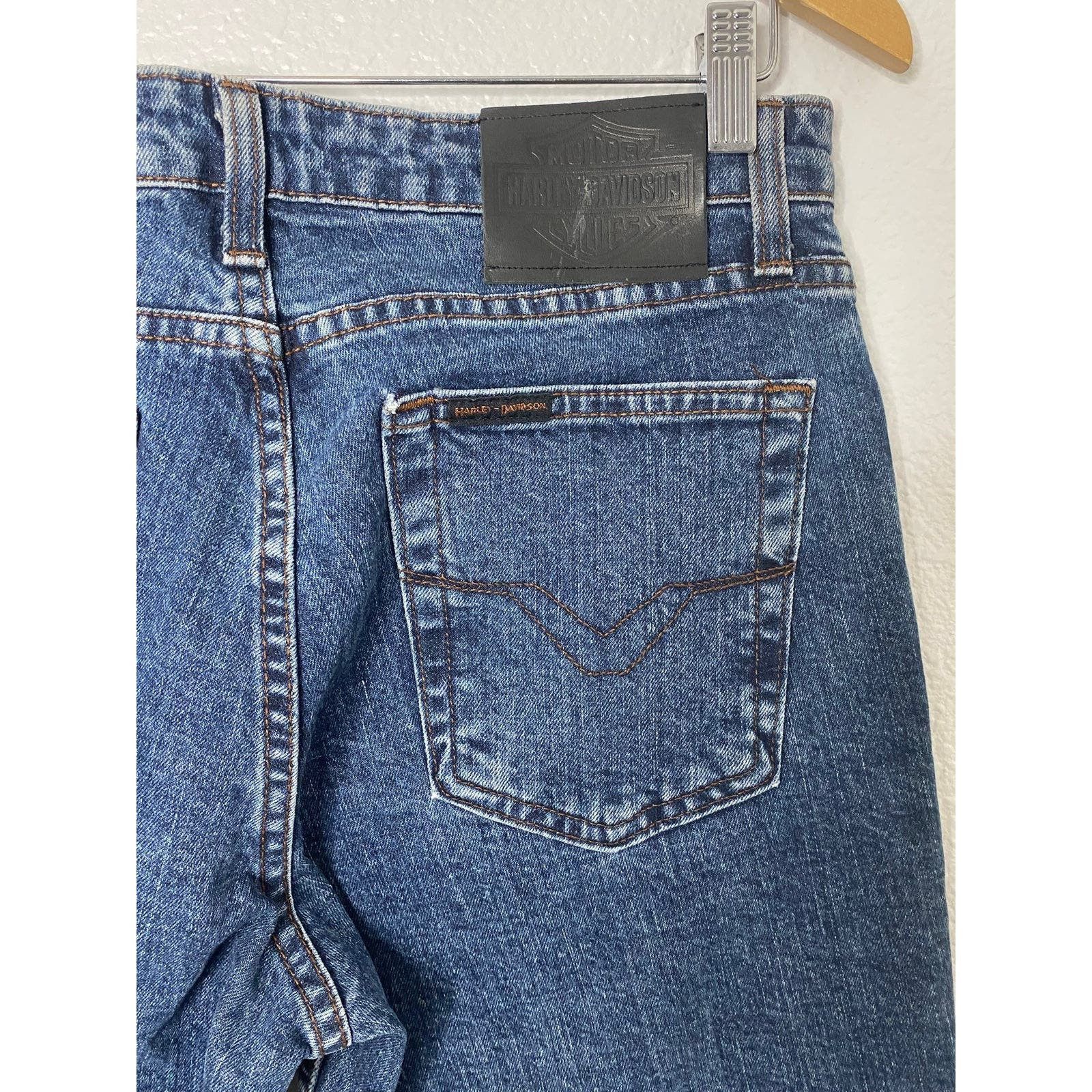 Harley Davidson Harley-Davidson women jeans Size 32" / US 10 / IT 46 - 7 Thumbnail