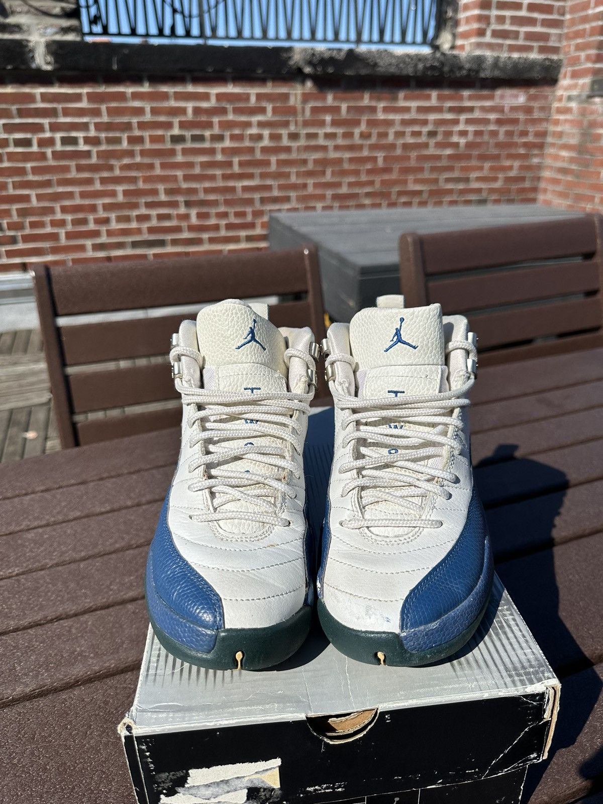 Jordan 12 french blue 2004 hotsell