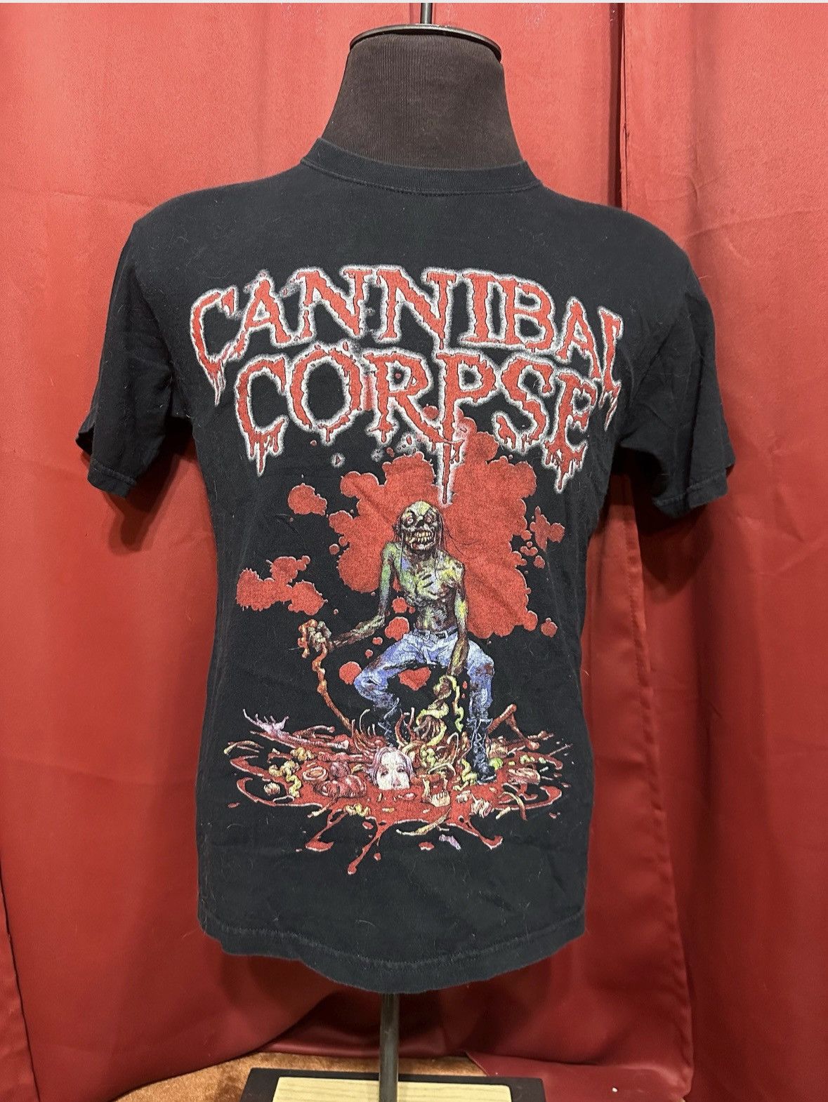 Cannibal Corpse Tshirt Frantic Disembowelment Band Tee Grail