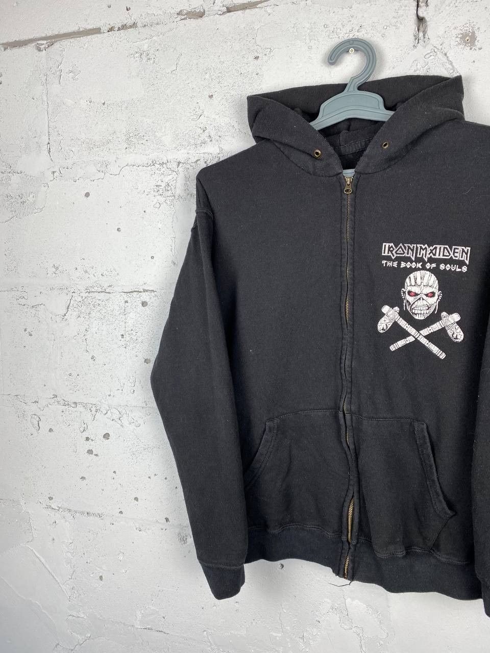 Band Tees Iron Maiden The Book Of Souls Zip hoodie Faded Trooper Size US M / EU 48-50 / 2 - 3 Thumbnail