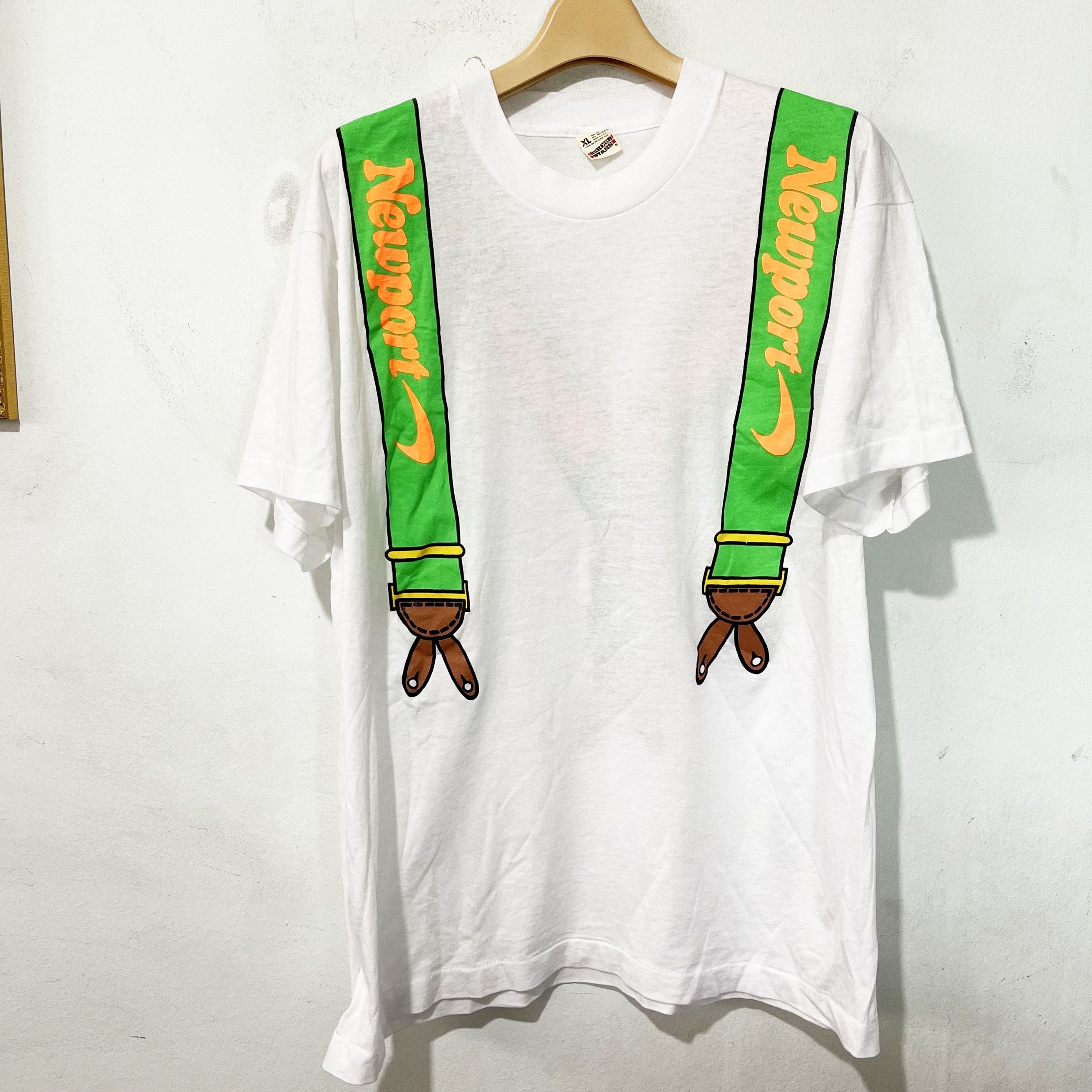 Vintage Vintage 90s Newport Pleasure Shirt Size US L / EU 52-54 / 3 - 1 Thumbnail