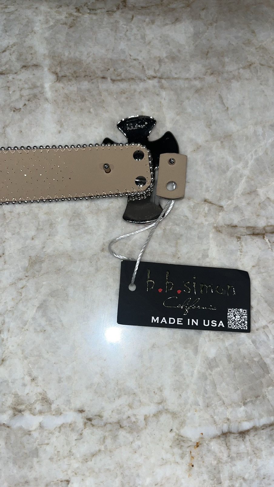 B.B. Simon Bb Simon belt Size 36 - 3 Thumbnail