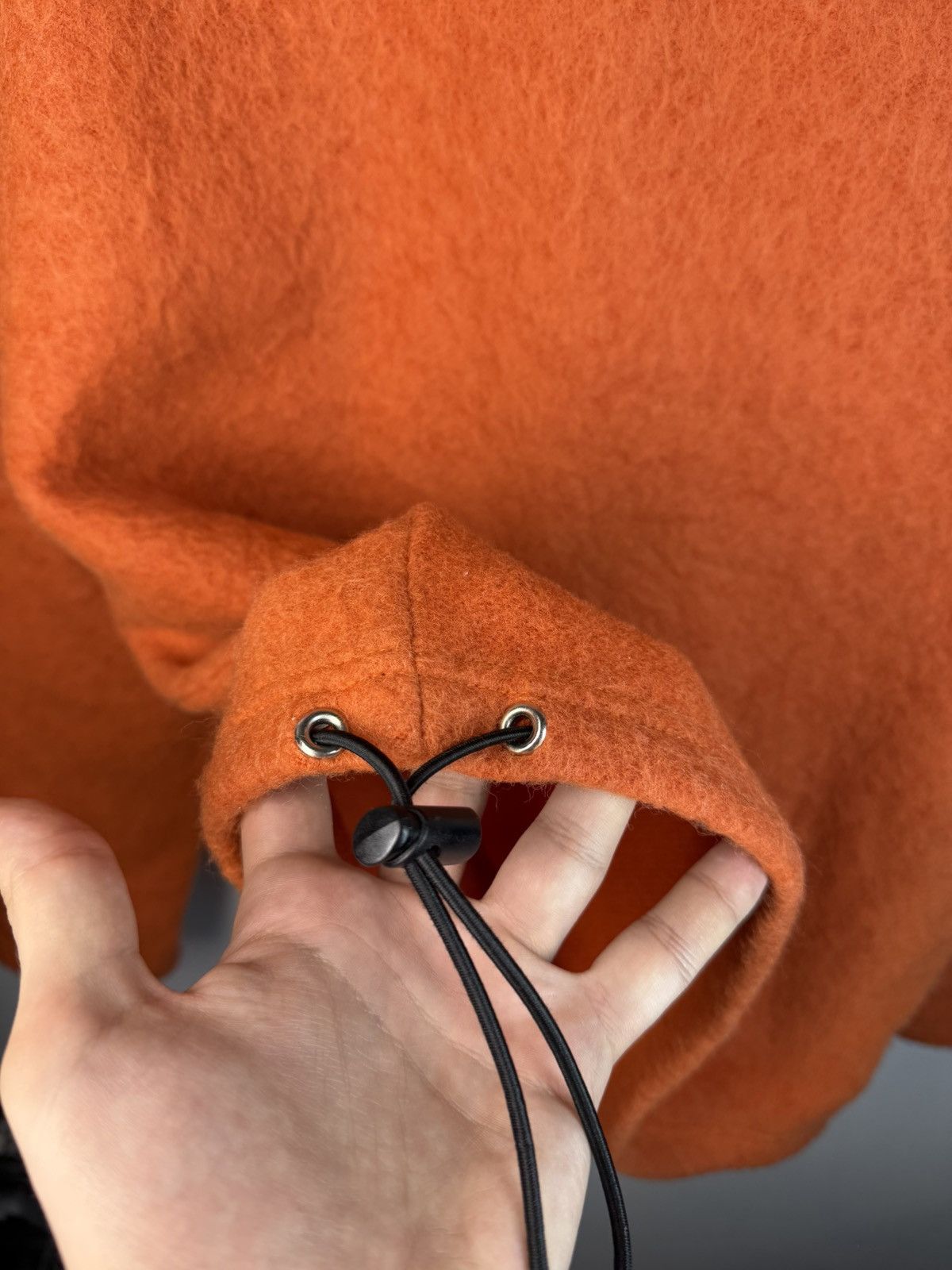 Yves Saint Laurent Wool YSL Sweatshirt 1/4 Quarter Zip Orange Soft Sweater 90s Size US S / EU 44-46 / 1 - 13 Thumbnail