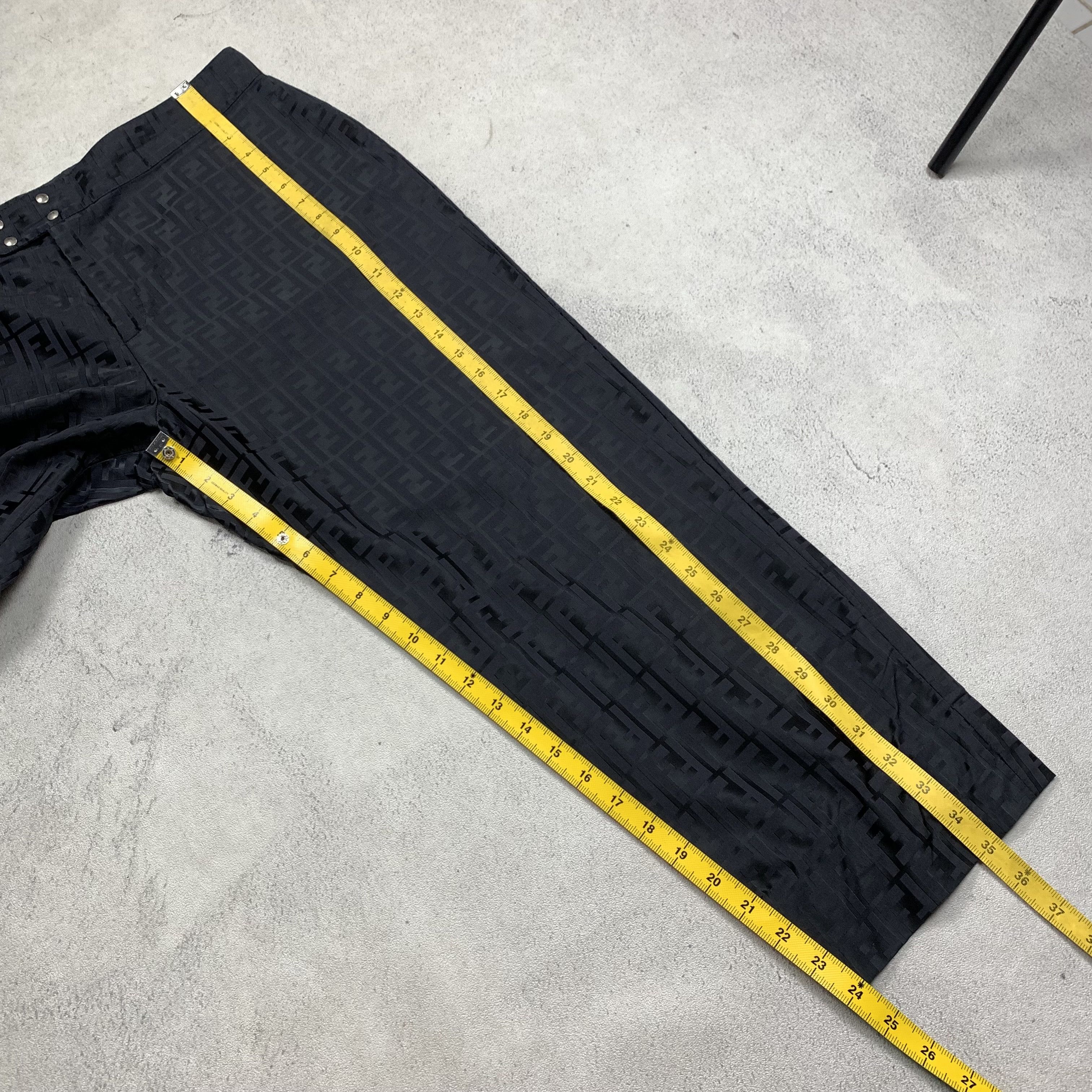 Fendi Vintage Fendi Monogram Trouser Pants Size 34" / US 12 / IT 48 - 9 Thumbnail