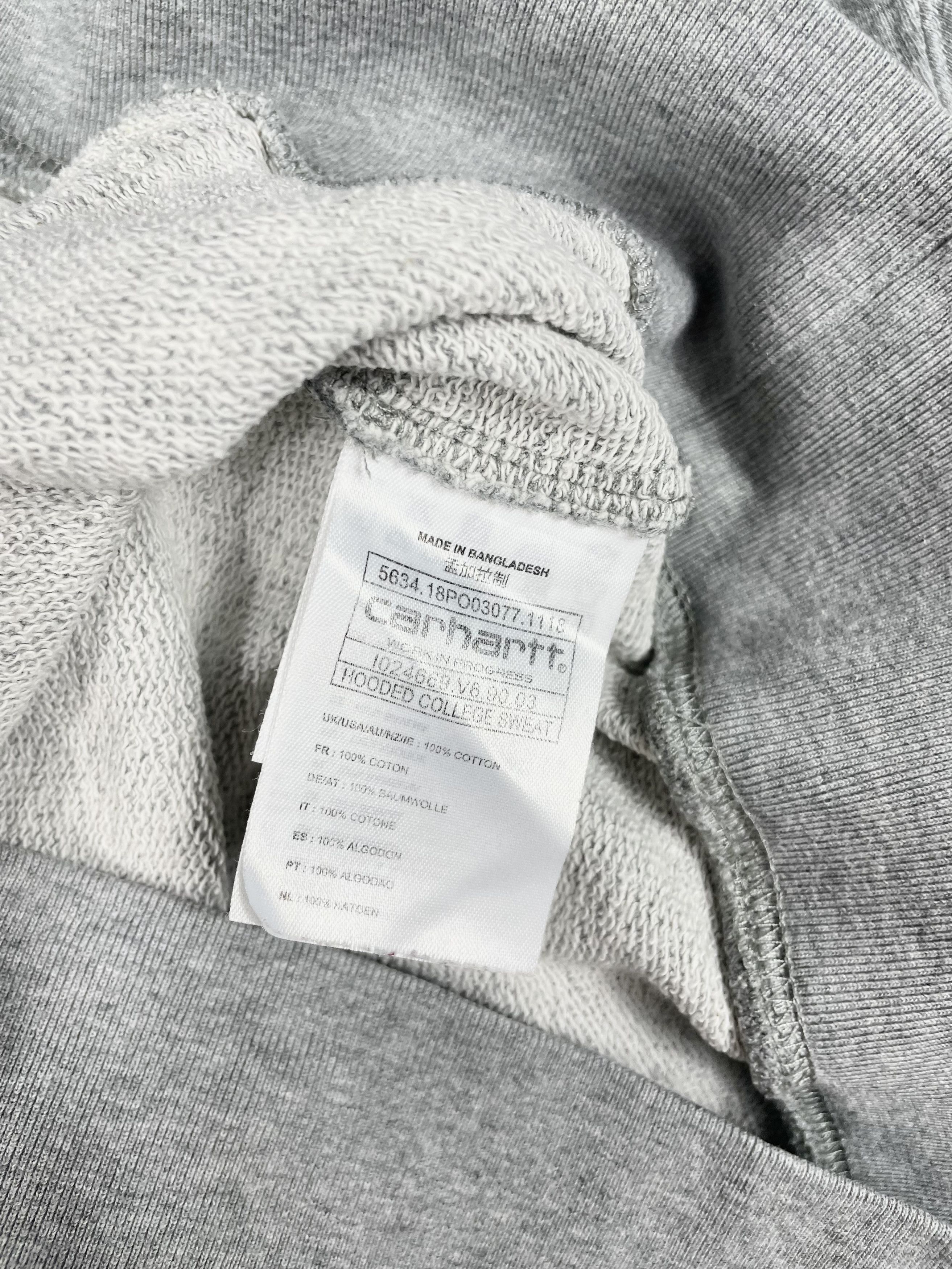 Carhartt Wip Carhartt College Hoodie Size US L / EU 52-54 / 3 - 3 Thumbnail