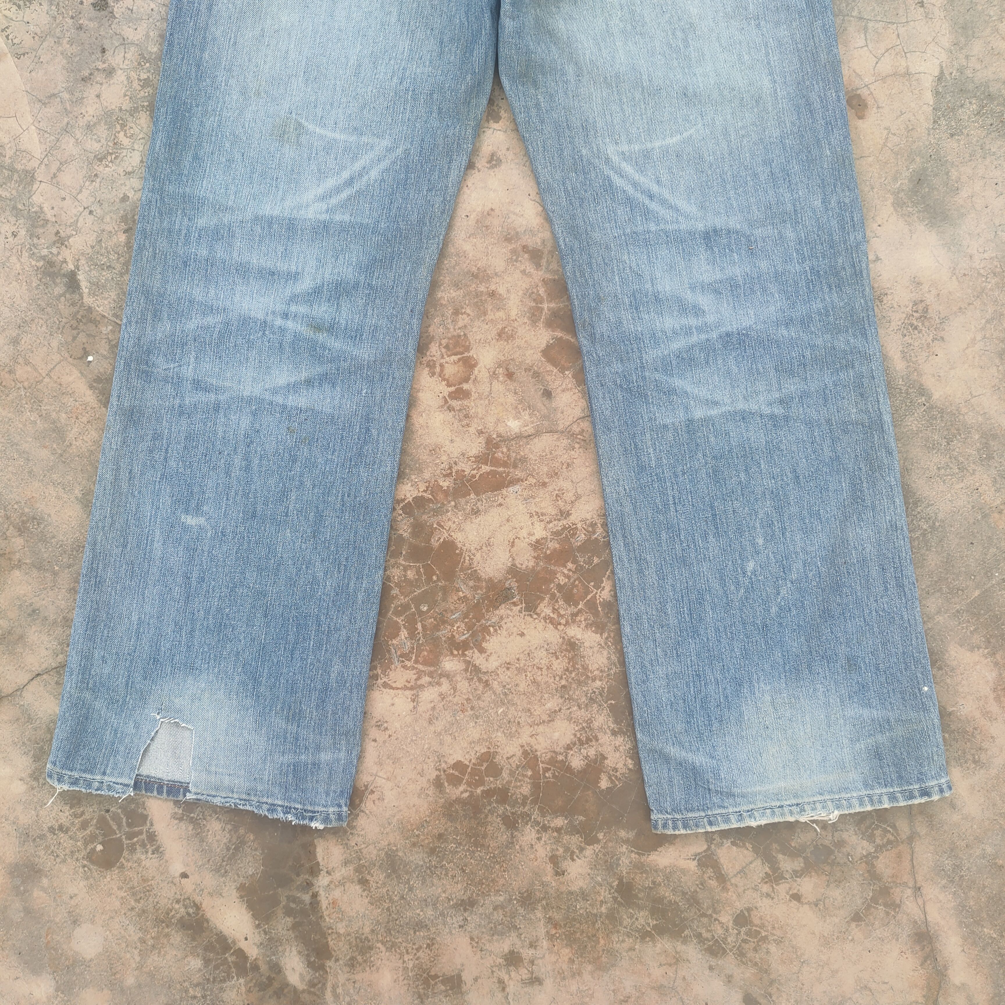 Gap × Japanese Brand VINTAGE JAPANESE BUSH PANTS FADED DISTRESSED JEANS DENIM Size US 29 - 11 Thumbnail